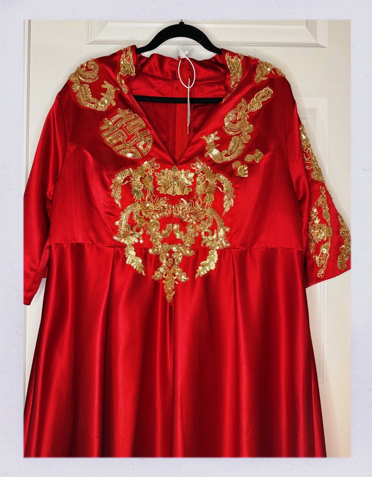 Other Traditional Chinese Wedding Dress – Size XXXXXL (New) Size 4XL / US 24-26 - 4 Thumbnail