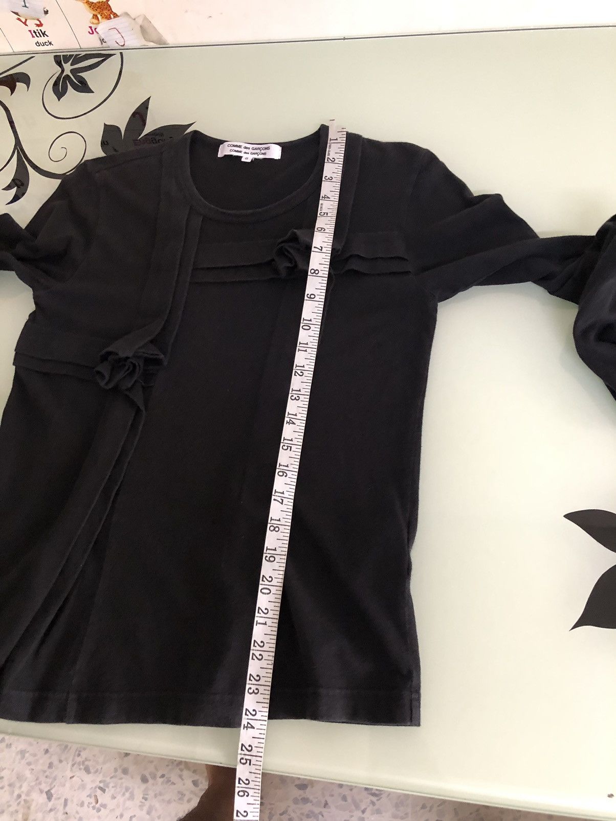 Comme des Garcons Comme des Garcons Faded Bondage Punk Long Sleeve Tshirt Size S / US 4 / IT 40 - 15 Thumbnail