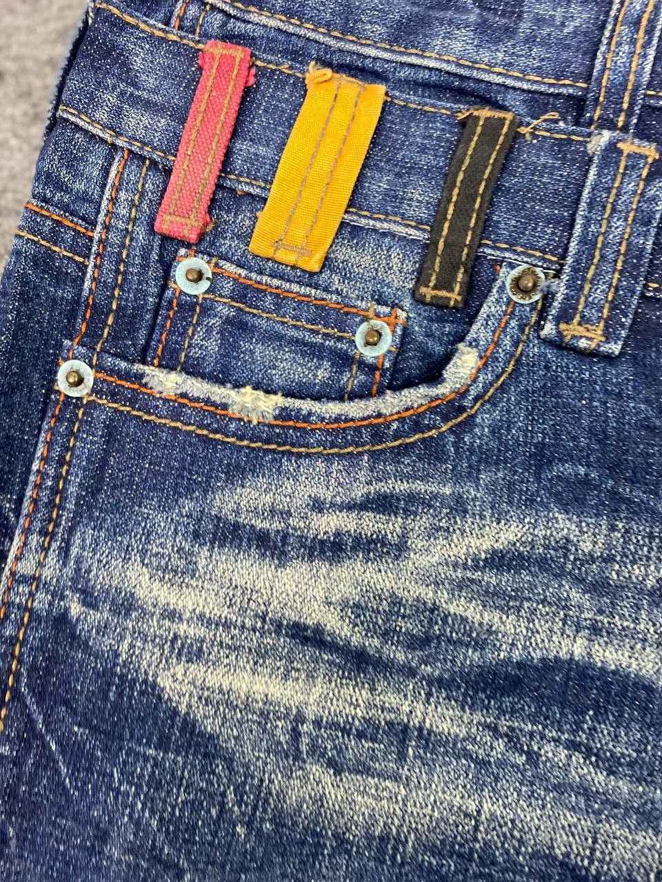 Japanese Brand vintage japanese brands double waist denim nice design Size US 32 / EU 48 - 10 Thumbnail