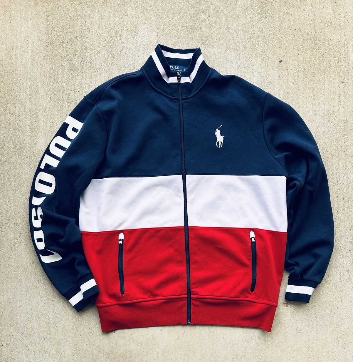 Polo ralph lauren track jacket big pony online