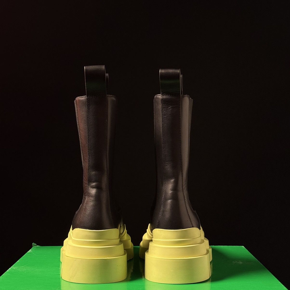 Bottega Veneta BOTTEGA VENETA Black Tire Chelsea Boots Size US 7 / EU 40 - 5 Thumbnail