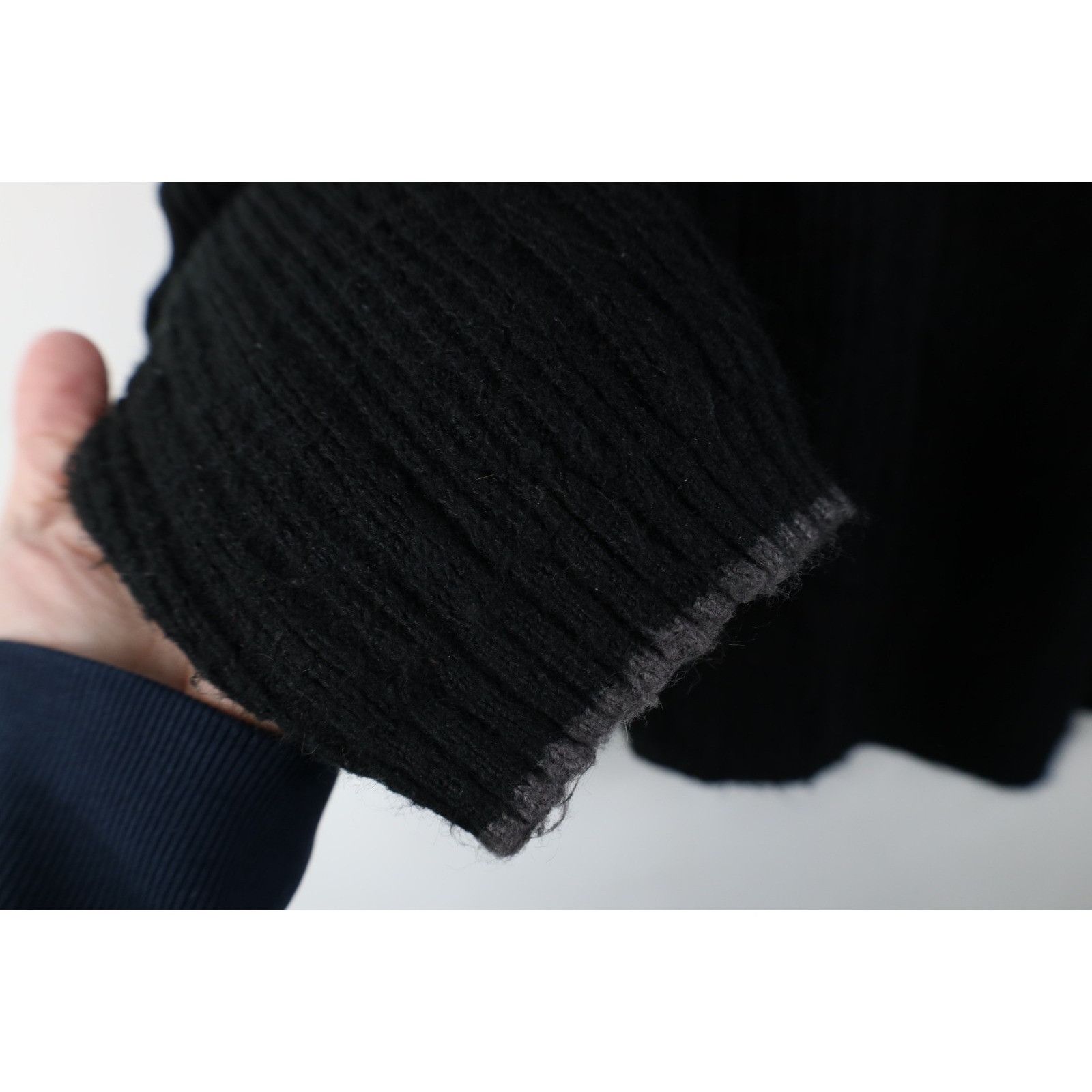 Vintage Vintage 90s Y2K Streetwear Striped Knit Half Zip Sweater Size US M / EU 48-50 / 2 - 9 Thumbnail