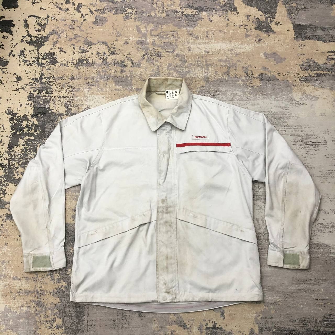 Sports Specialties Y457 VTG NISSAN DISTRESSED WORKWEAR JACKET Size US L / EU 52-54 / 3 - 1 Thumbnail