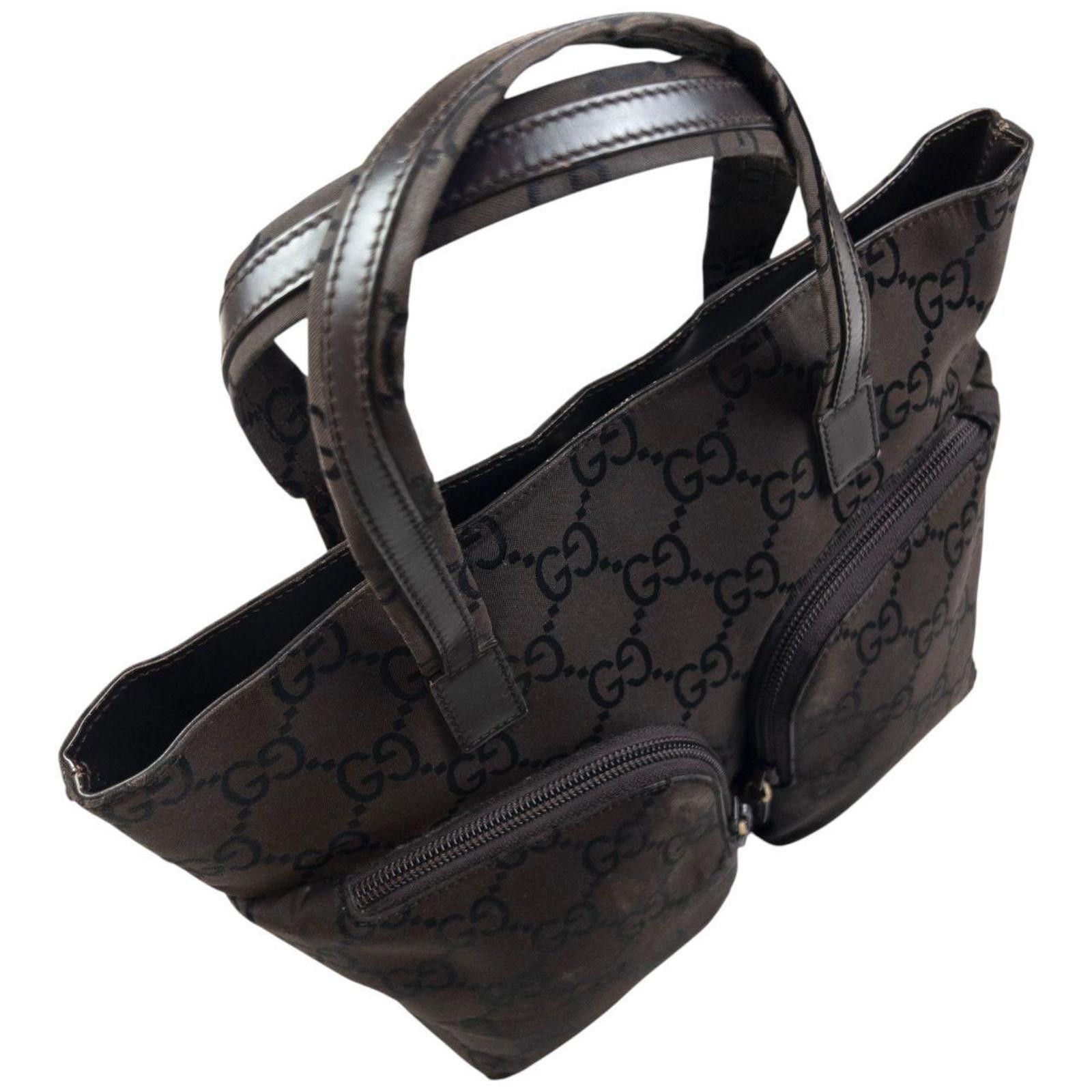 Gucci Vintage Gucci Monogram Handbag Size ONE SIZE - 6 Thumbnail