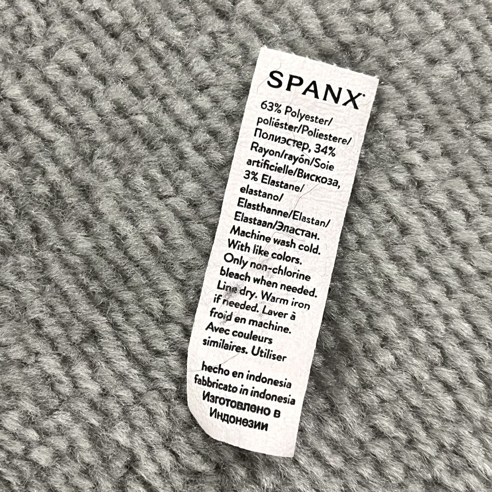 Spanx Spanx Top Womens XS Dolman 3/4 Sleeve Navy Blue Sweatshirt Casual Perfect Length Size XS / US 0-2 / IT 36-38 - 6 Thumbnail