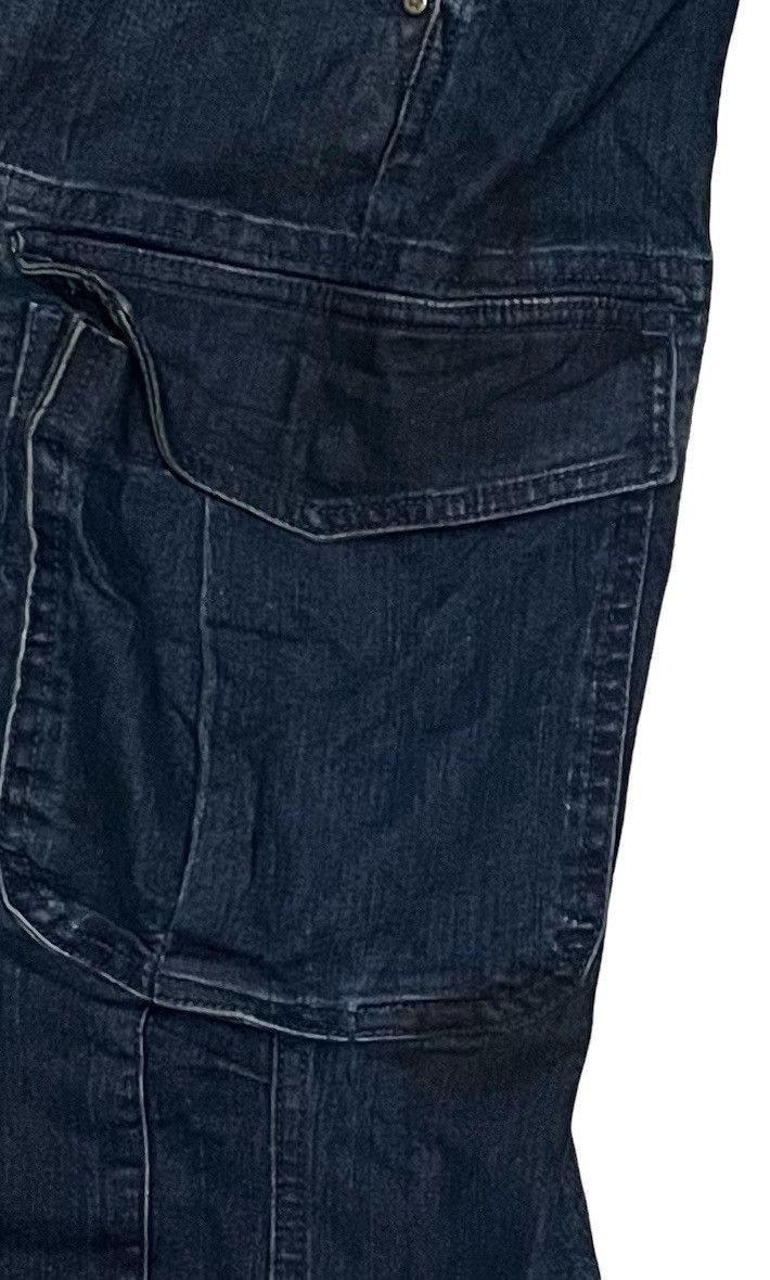 Japanese Brand Rocky Denim Cargo Pants Size US 36 / EU 52 - 6 Thumbnail