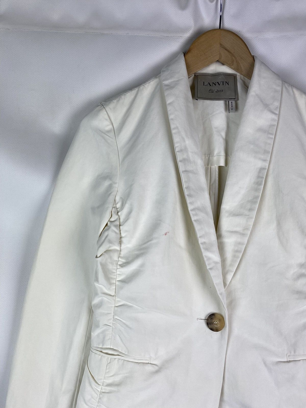 Lanvin Lanvin ladies cotton / nylon blazer jacket size 38 / M Size XS / US 0-2 / IT 36-38 - 2 Thumbnail