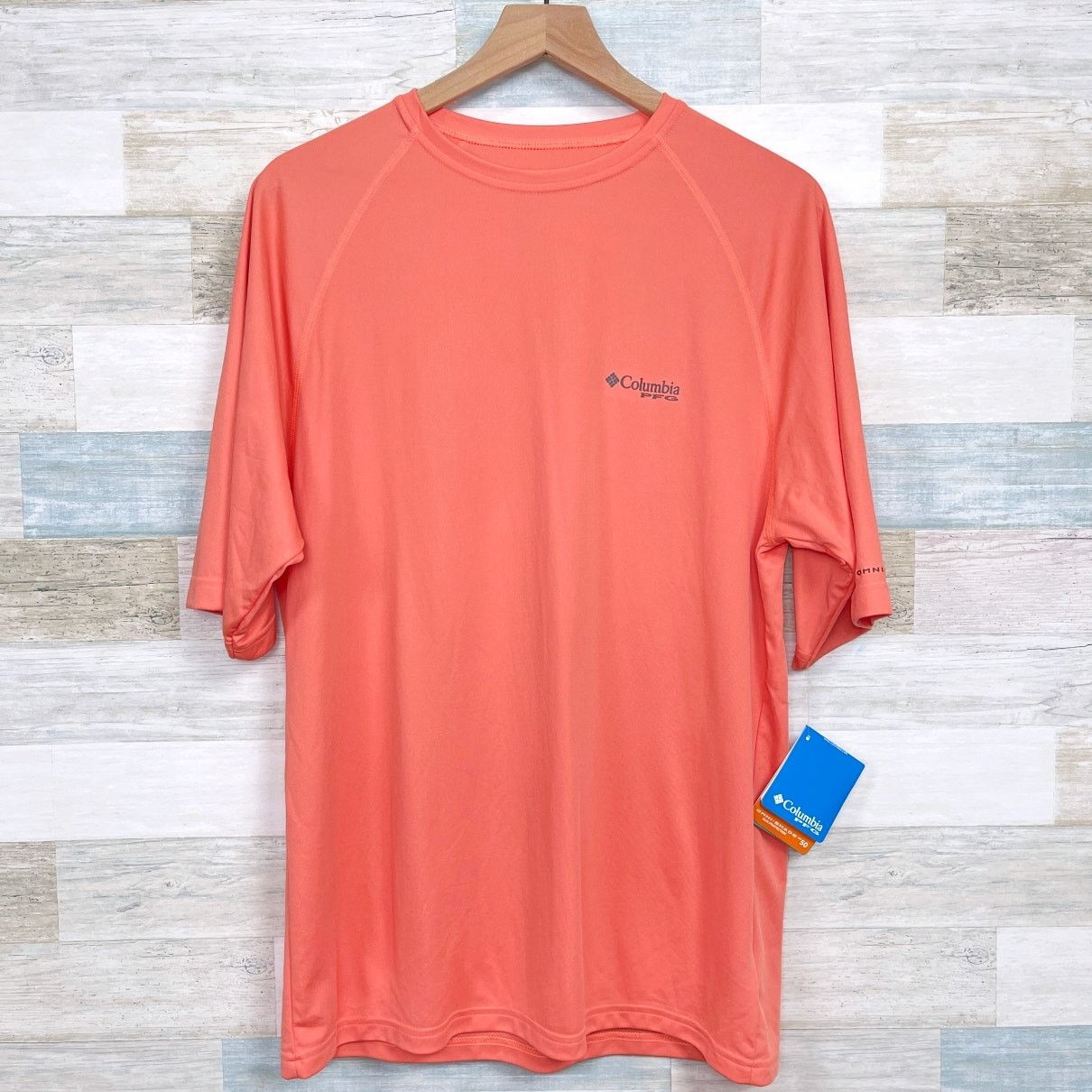 Columbia Columbia PFG Terminal Short Sleeve T Shirt Orange Mens M Size US M / EU 48-50 / 2 - 2 Thumbnail