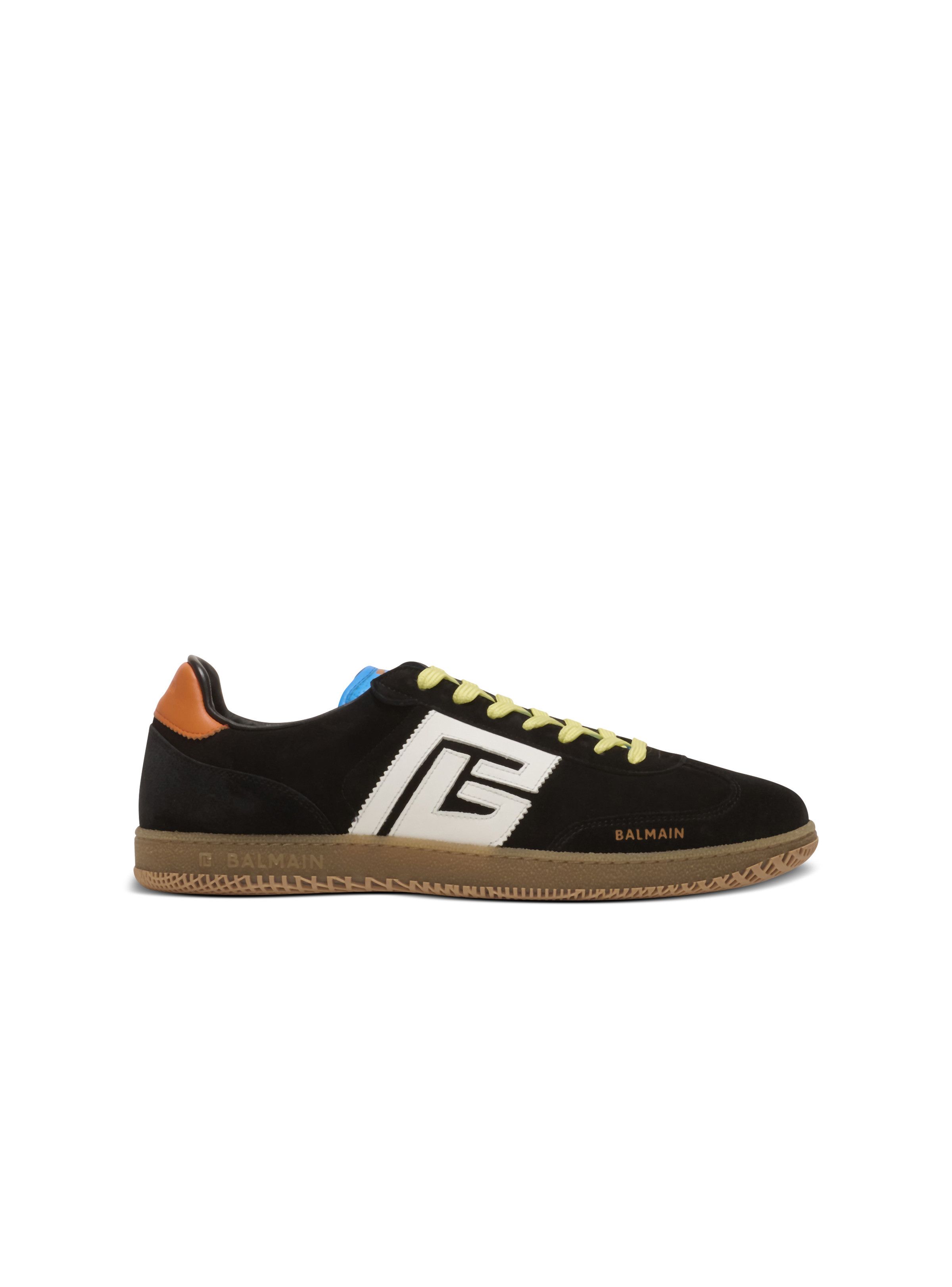 Balmain o1s1wg111025 Swan Leather Sneakers in Multicolor Size US 9 / EU 42 - 1 Thumbnail