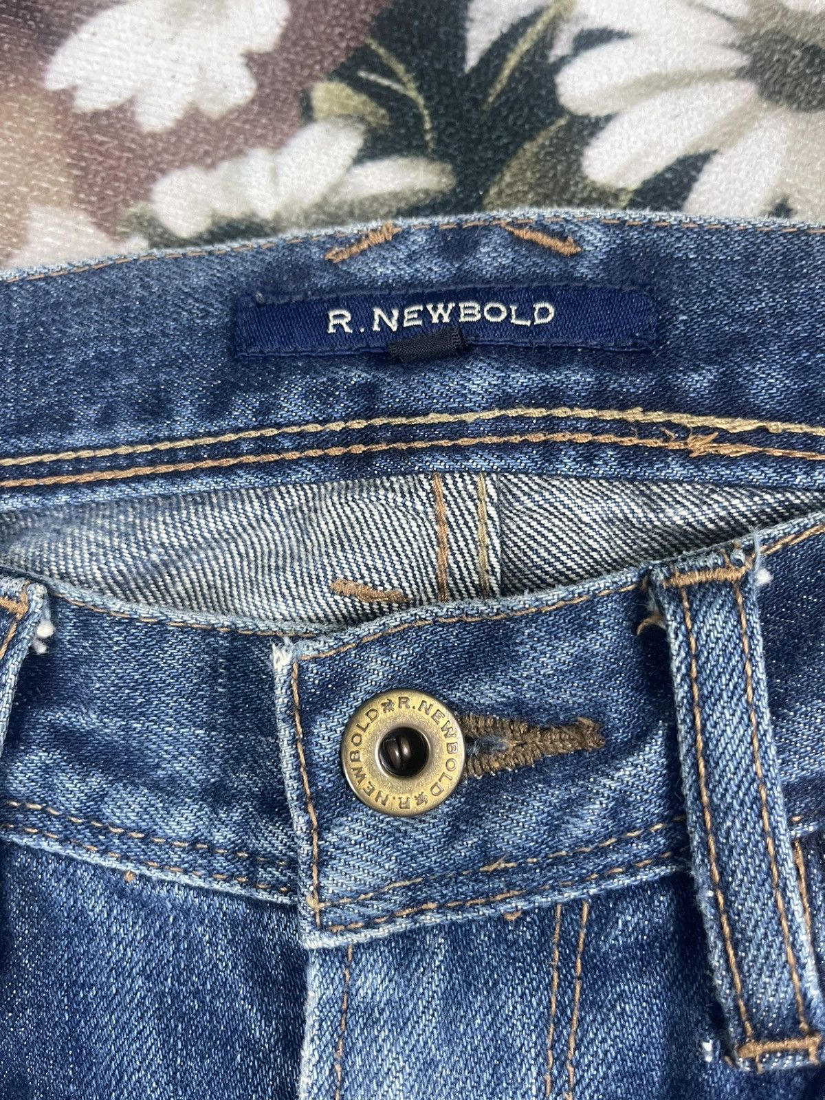 R.Newbold Vintage R.Newbold Jeans Patches Streetwear Size US 32 / EU 48 - 3 Thumbnail