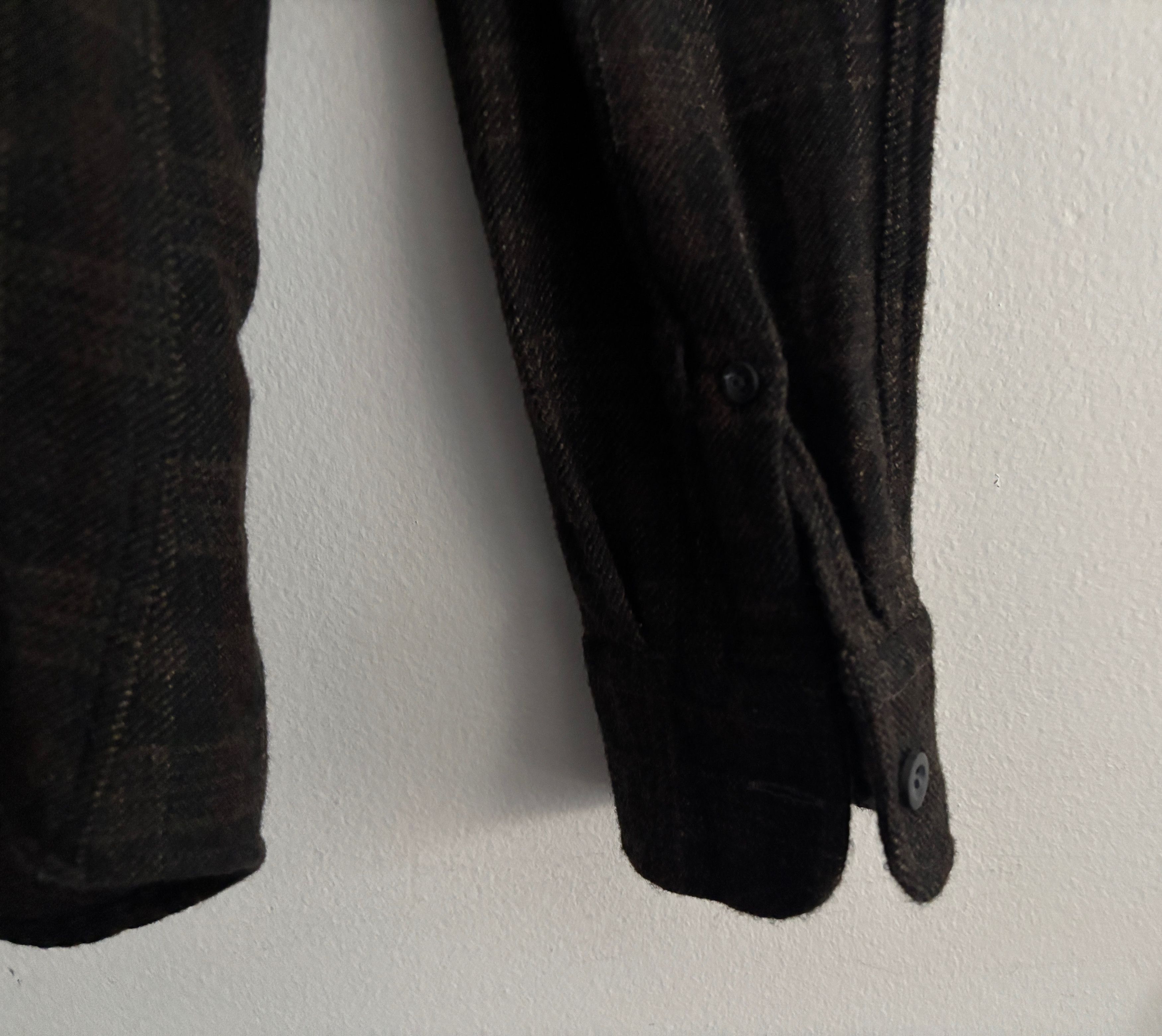 Inis Meain $398 Brown Wool Plaid Button up Flannel Shirt Italy Size US M / EU 48-50 / 2 - 4 Thumbnail