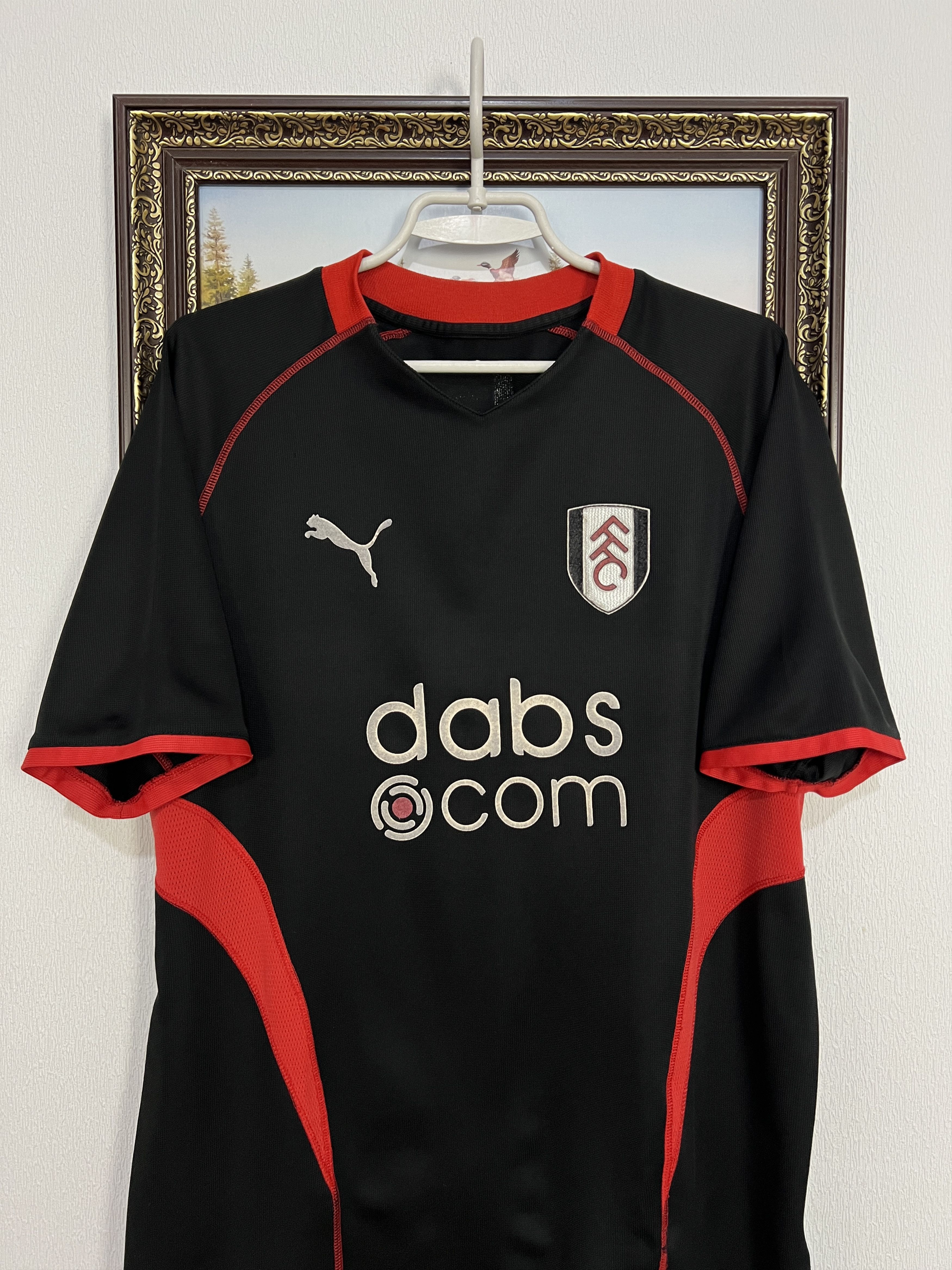 Puma Fulham Away football shirt 2003 Soccer Puma Jersey Trikot Size US L / EU 52-54 / 3 - 2 Thumbnail