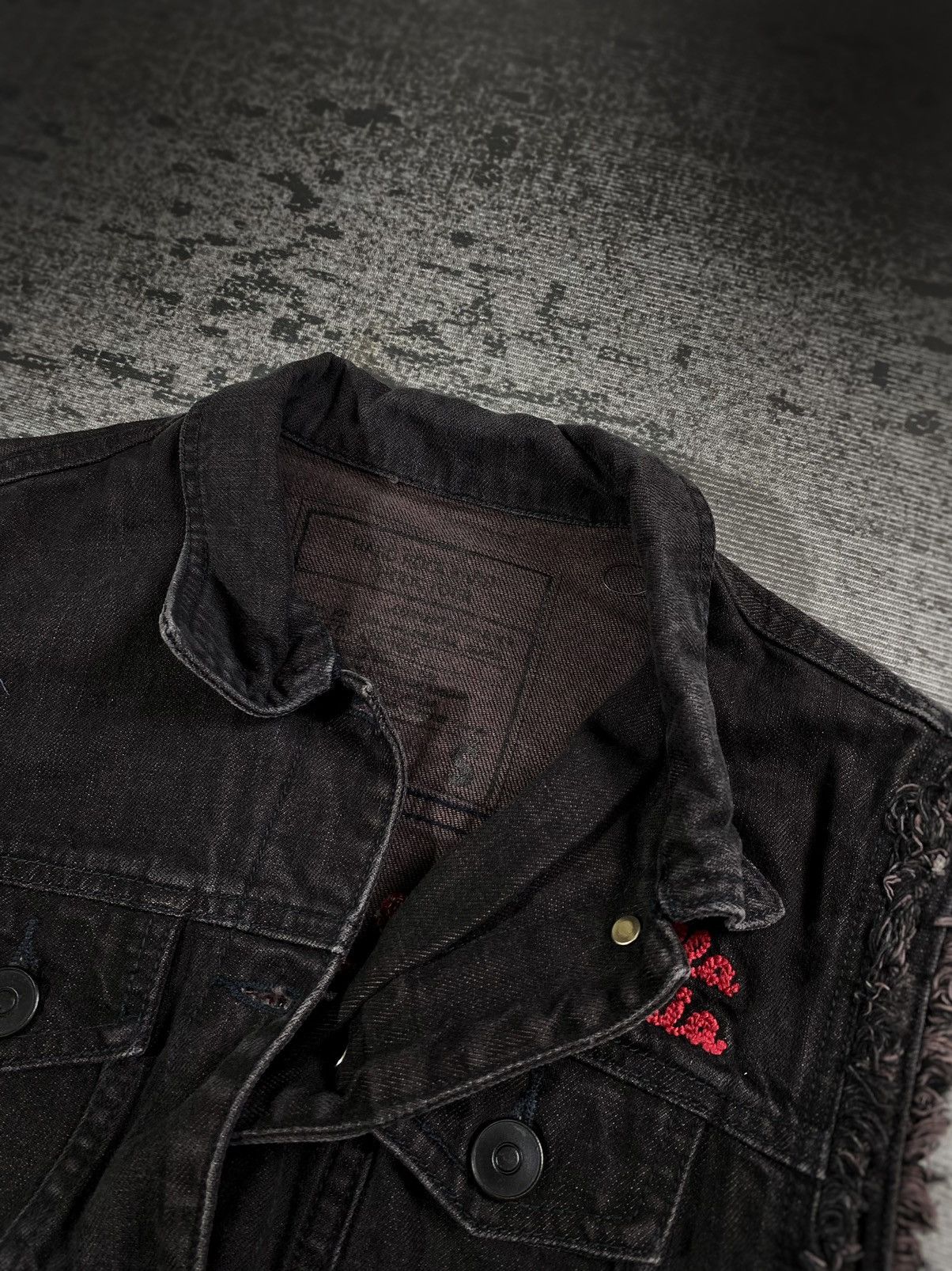 If Six Was Nine 2000s vintage japanese hysteric hard rock vest Size US M / EU 48-50 / 2 - 5 Thumbnail