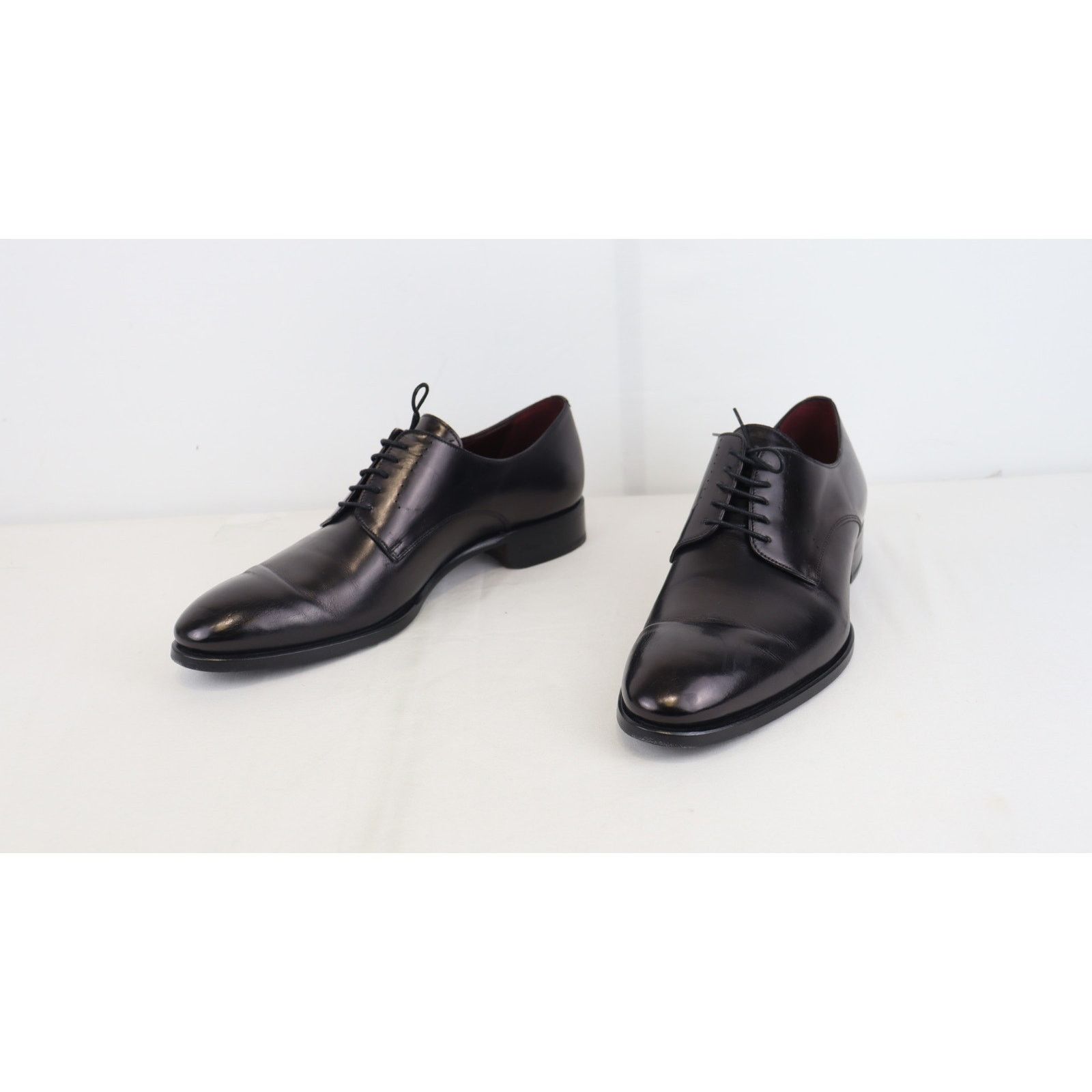 Brioni o1rshd1 Leather Shoe in Black Size US 11 / EU 44 - 7 Thumbnail