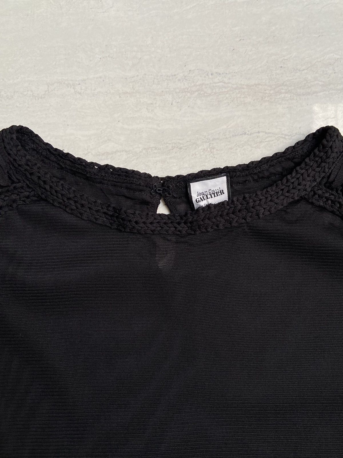 Jean Paul Gaultier JEAN PAUL GAULTIER Black T-shirt Size S / US 4 / IT 40 - 10 Thumbnail