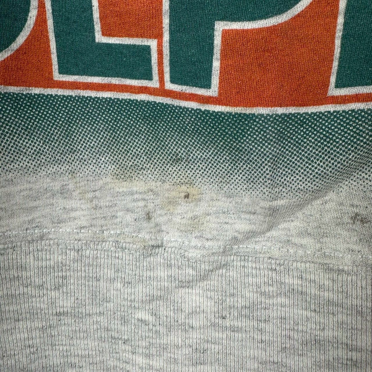NFL × Salem Sportswear × Vintage Vintage 1994 Miami Dolphins All Over Print NFL XL Sweatshirt Size US XL / EU 56 / 4 - 9 Thumbnail