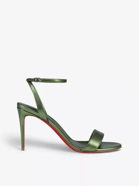 Christian Louboutin o1s1wg110225 Heels in Olive Size US 12 / IT 42 - 1 Thumbnail