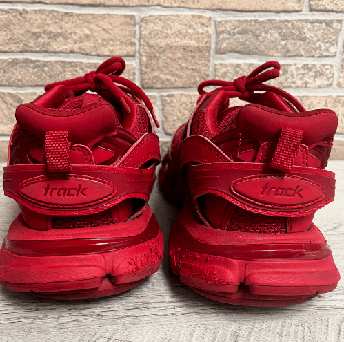 image of Size 9- Balenciaga Track Trainer Red - Shoes, Men's