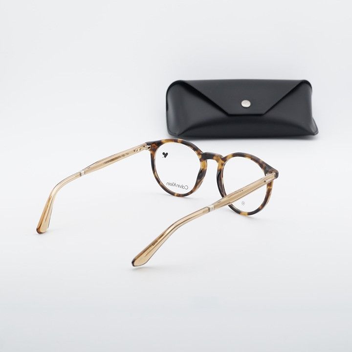 Calvin Klein Calvin Klein CK23515 240 Eyeglasses Havana/Light Brown 50mm Size ONE SIZE - 10 Thumbnail