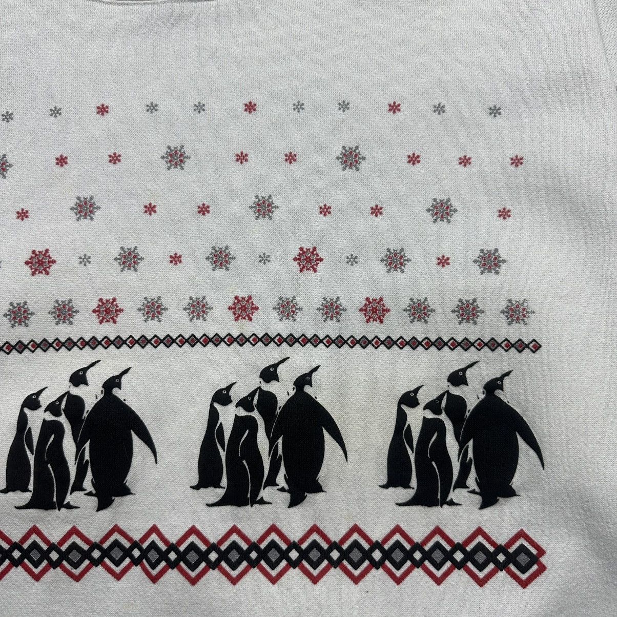 Vintage Vintage 80s Outdoor Nature Walking Penguins AOP Crewneck Size US L / EU 52-54 / 3 - 4 Thumbnail