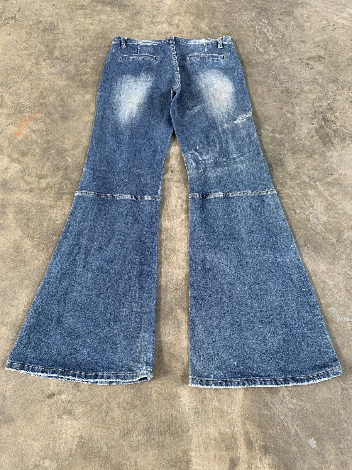 Vintage 2000s y2k Bootcut Flare Jeans Size US 29 - 3 Thumbnail