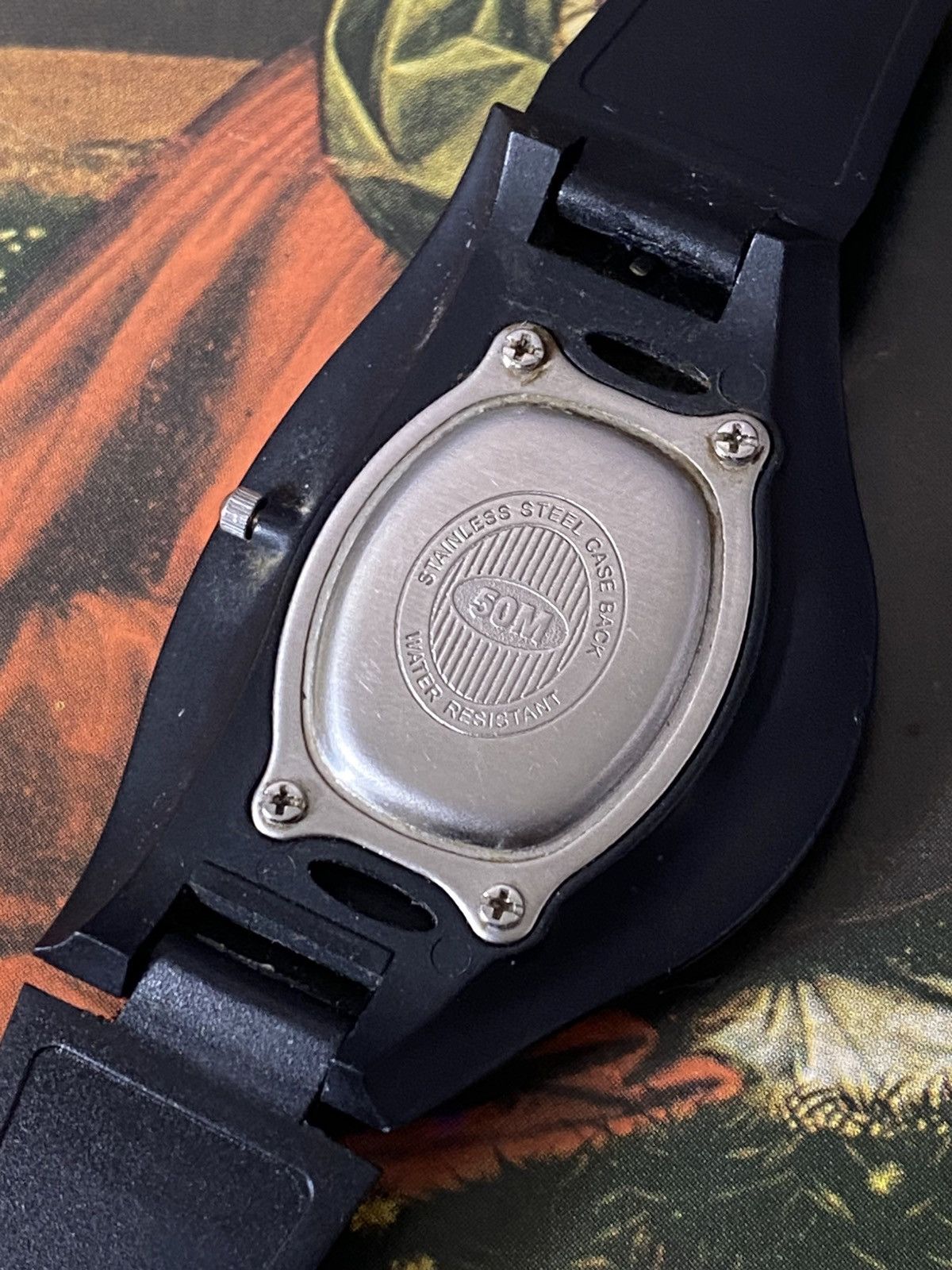 Japanese Brand Louis Pion Futuristic Asymmetric Watch Very Rare Retro Size ONE SIZE - 5 Thumbnail