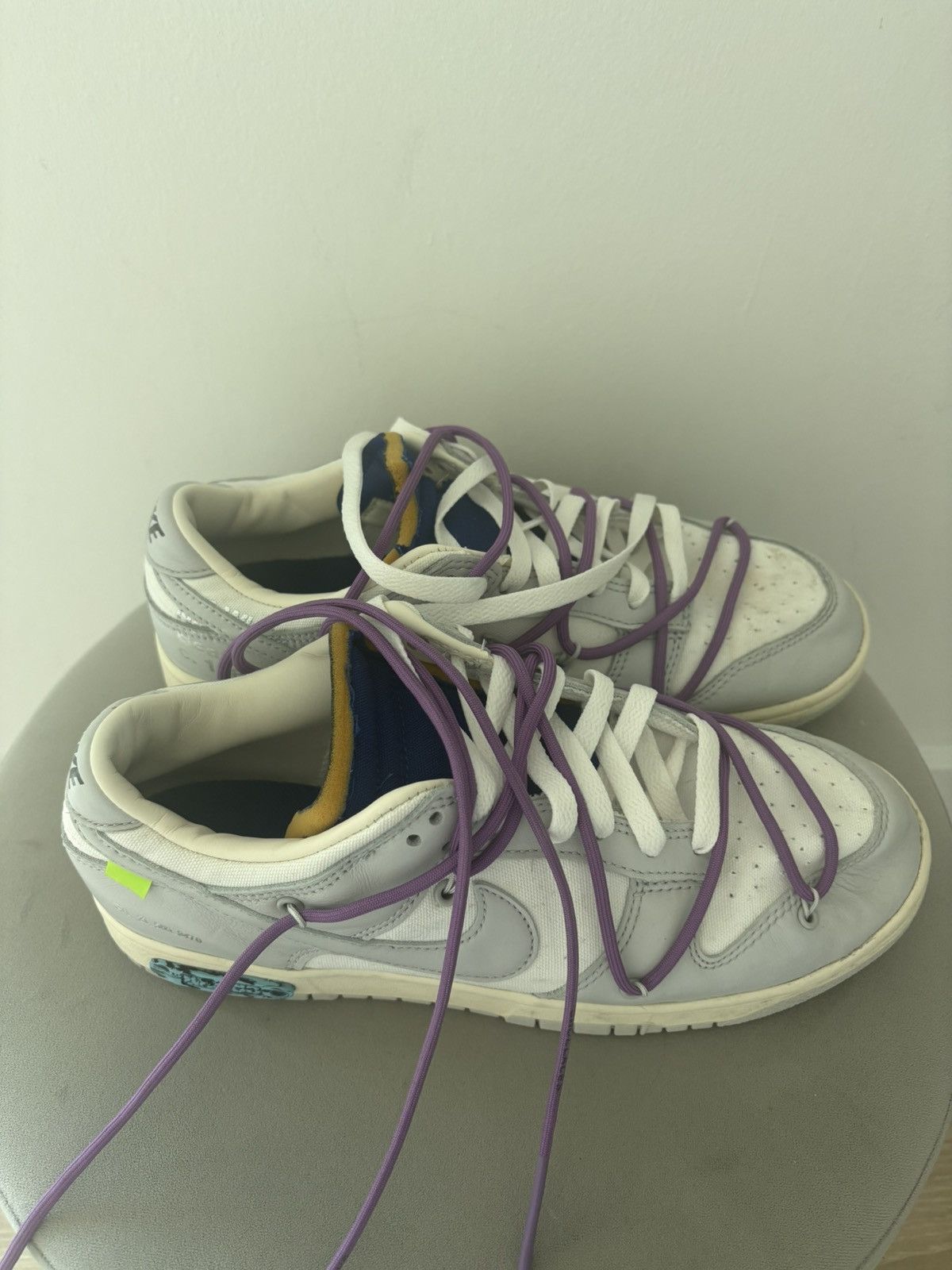Off-White nike dunk low off white Size US 9.5 / EU 42-43 - 2 Thumbnail