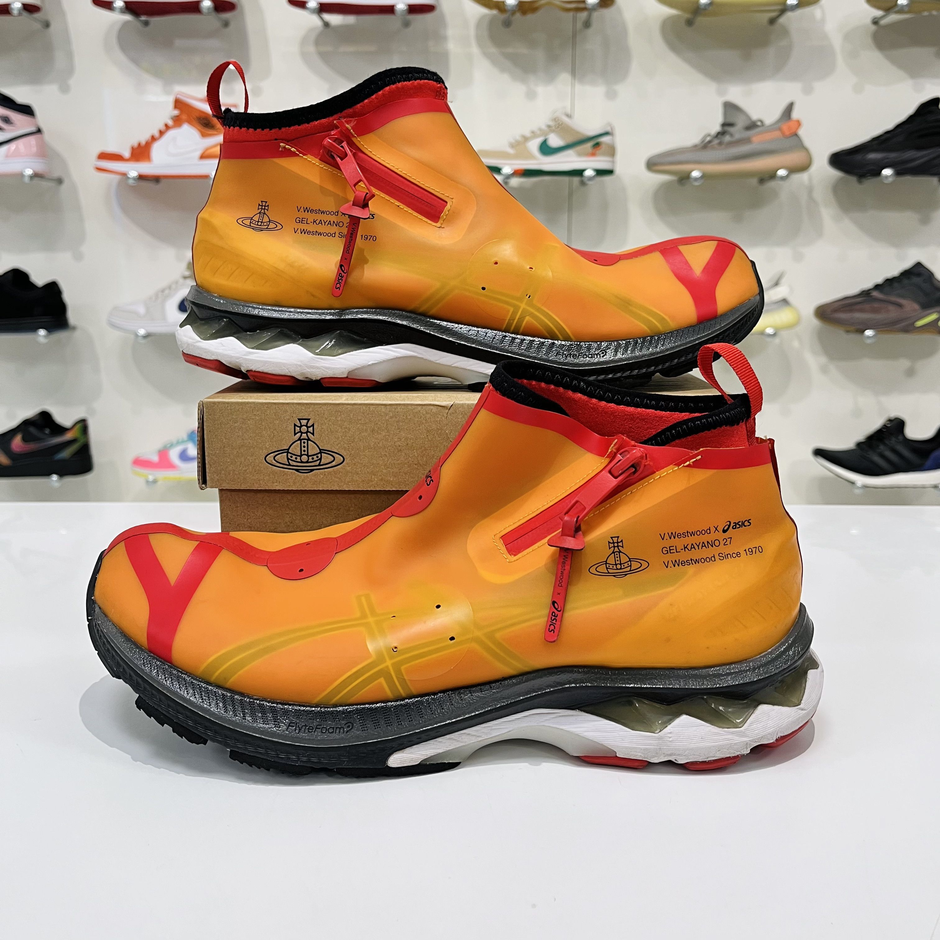 Asics × Vivienne Westwood ASICS Gel-Kayano 27 LTX Vivienne Westwood Citrus Size US 9.5 / EU 42-43 - 1 Thumbnail
