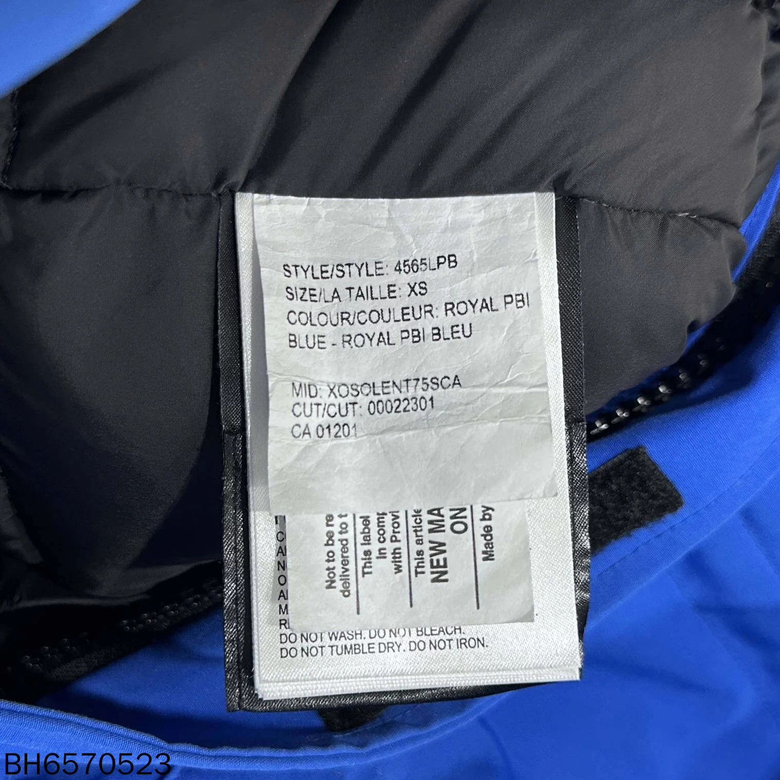 Canada Goose Canada Goose Charity L.E. Blue Expedition Down Jacket XS Size XS / US 0-2 / IT 36-38 - 4 Thumbnail