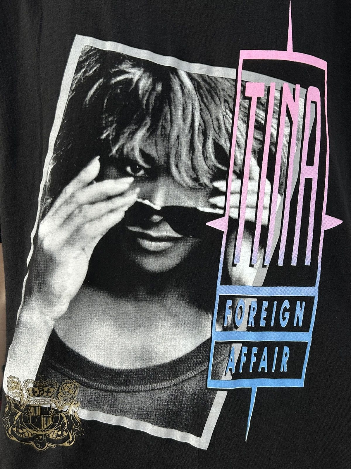 Band Tees × Vintage Tina Turner 1990 Vintage Rare Tour Tee Size US L / EU 52-54 / 3 - 2 Thumbnail