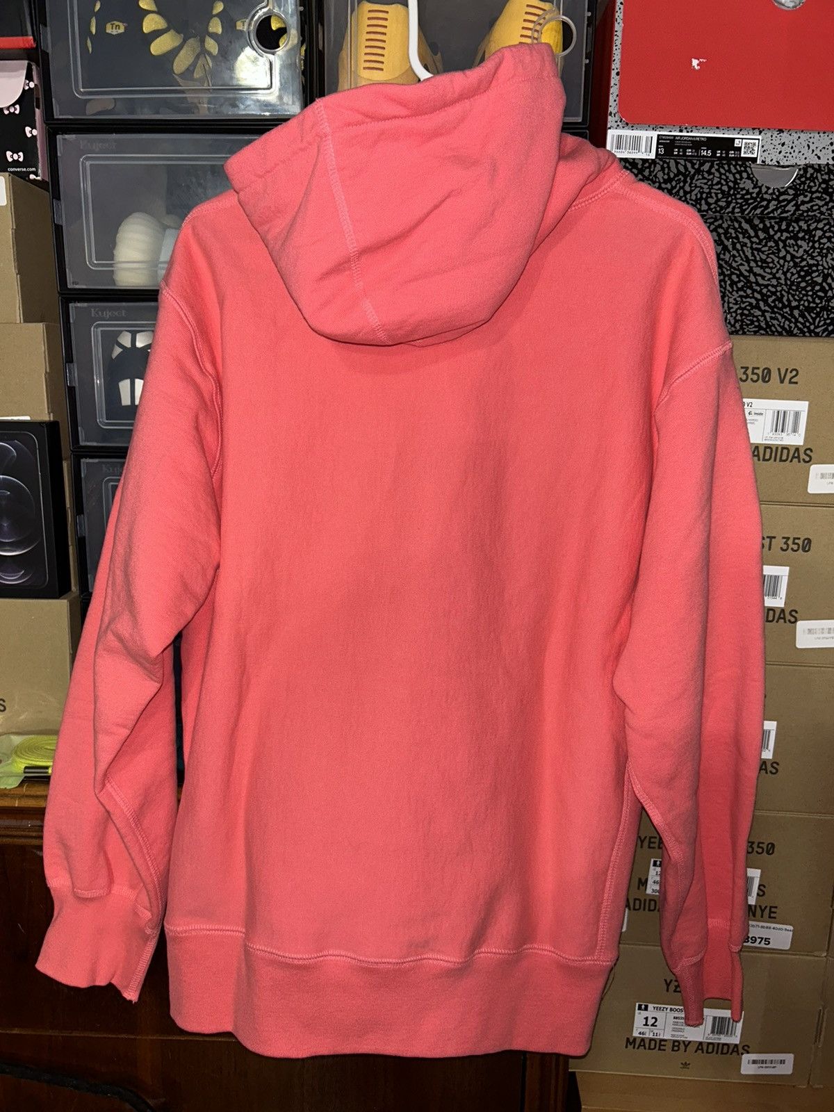 Supreme Supreme Icy Arc Hooded Sweatshirt Bright Coral Medium NEW Size US M / EU 48-50 / 2 - 4 Thumbnail