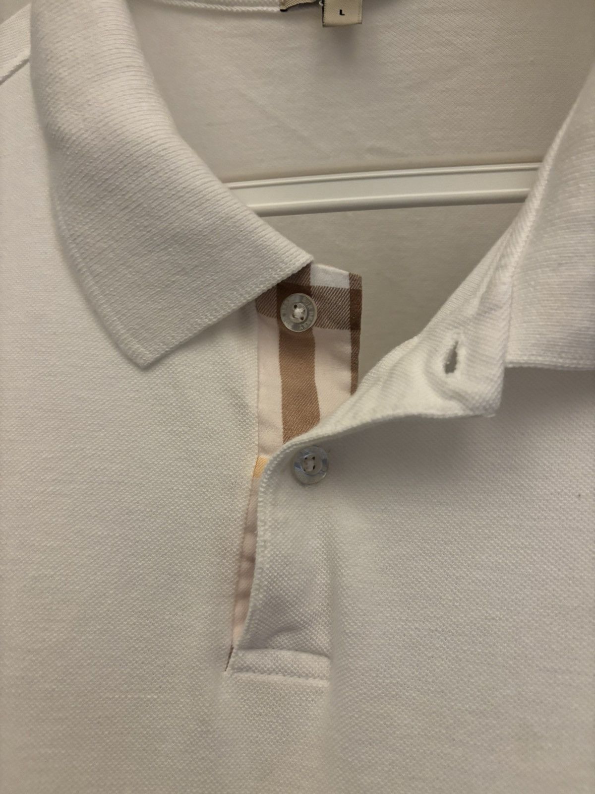 Burberry Burberry Pink Logo Shirt Size US M / EU 48-50 / 2 - 3 Thumbnail