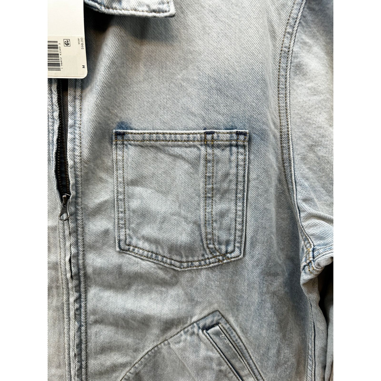 Levi's Levi's Lightweight FULL Zip up mechanic Jacket Size Medium Size US M / EU 48-50 / 2 - 4 Thumbnail