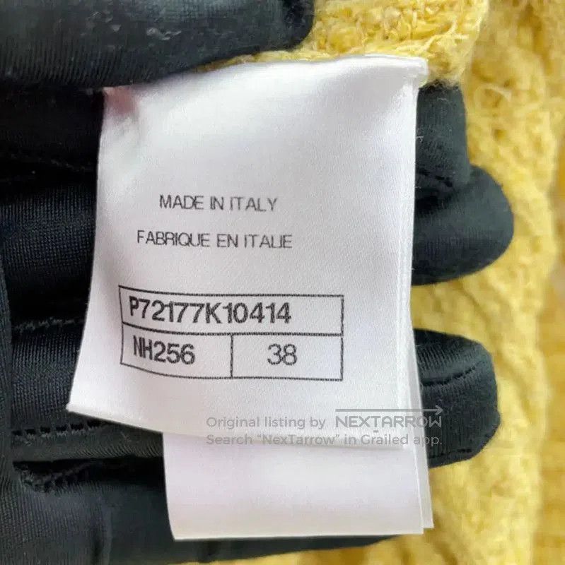 Chanel Chanel Yellow Long Sleeve Knit Cardigan . Size M / US 6-8 / IT 42-44 - 8 Thumbnail