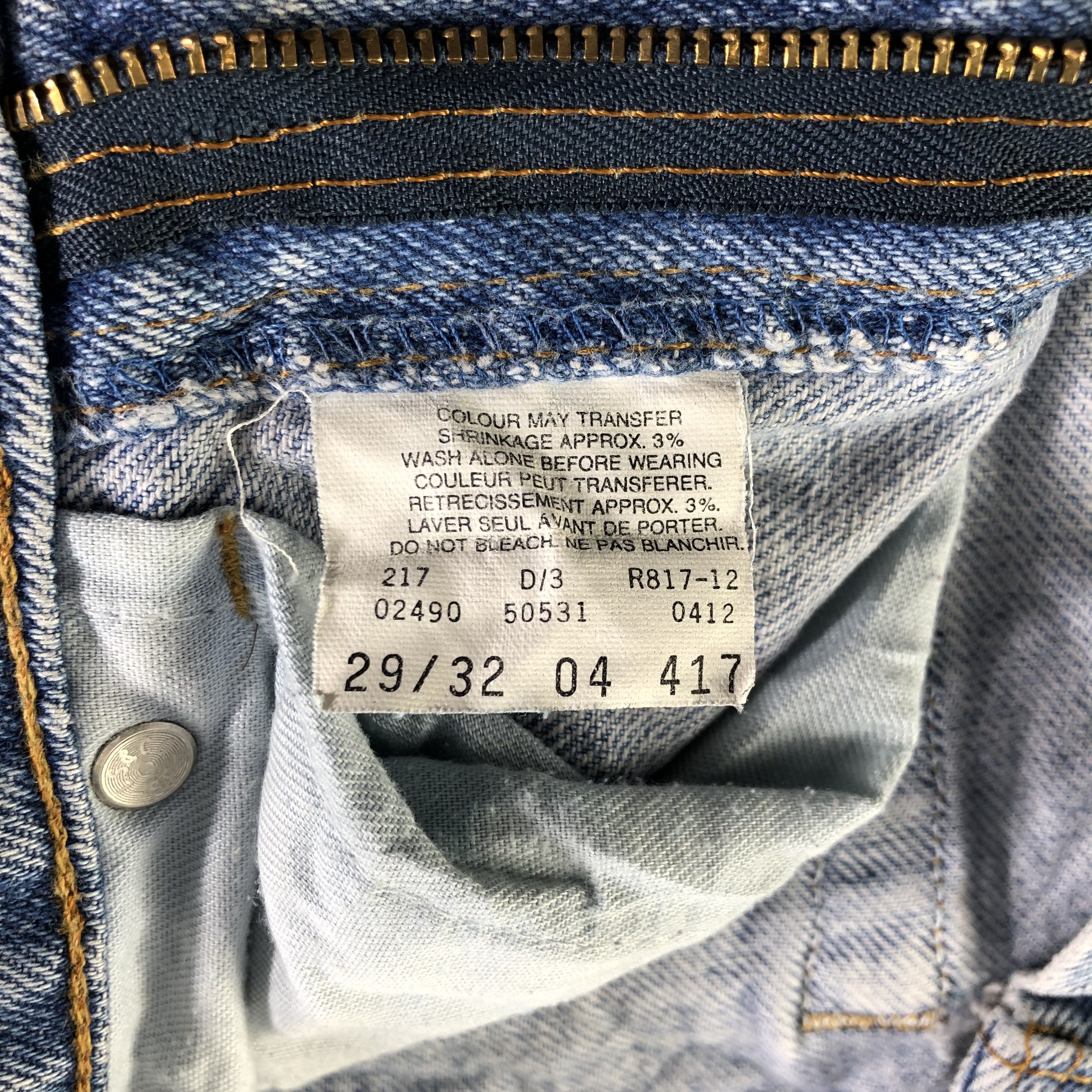 Levi's Vintage Levis 531 Jeans-J4103 Size US 28 / EU 44 - 9 Thumbnail