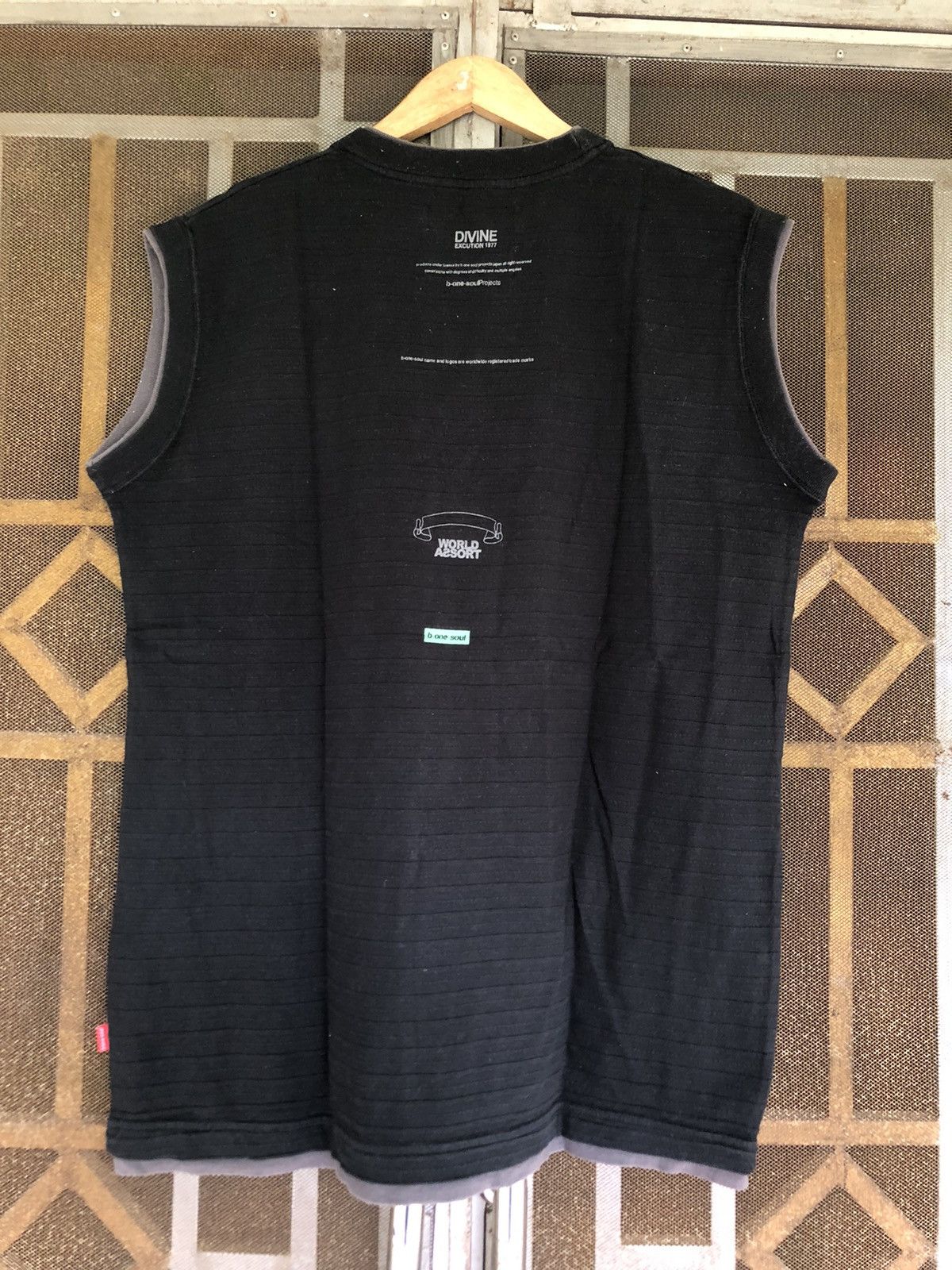 Beauty Beast × If Six Was Nine × Japanese Brand Y2K B One Soul Double Layer Tanktop Size US XL / EU 56 / 4 - 2 Thumbnail