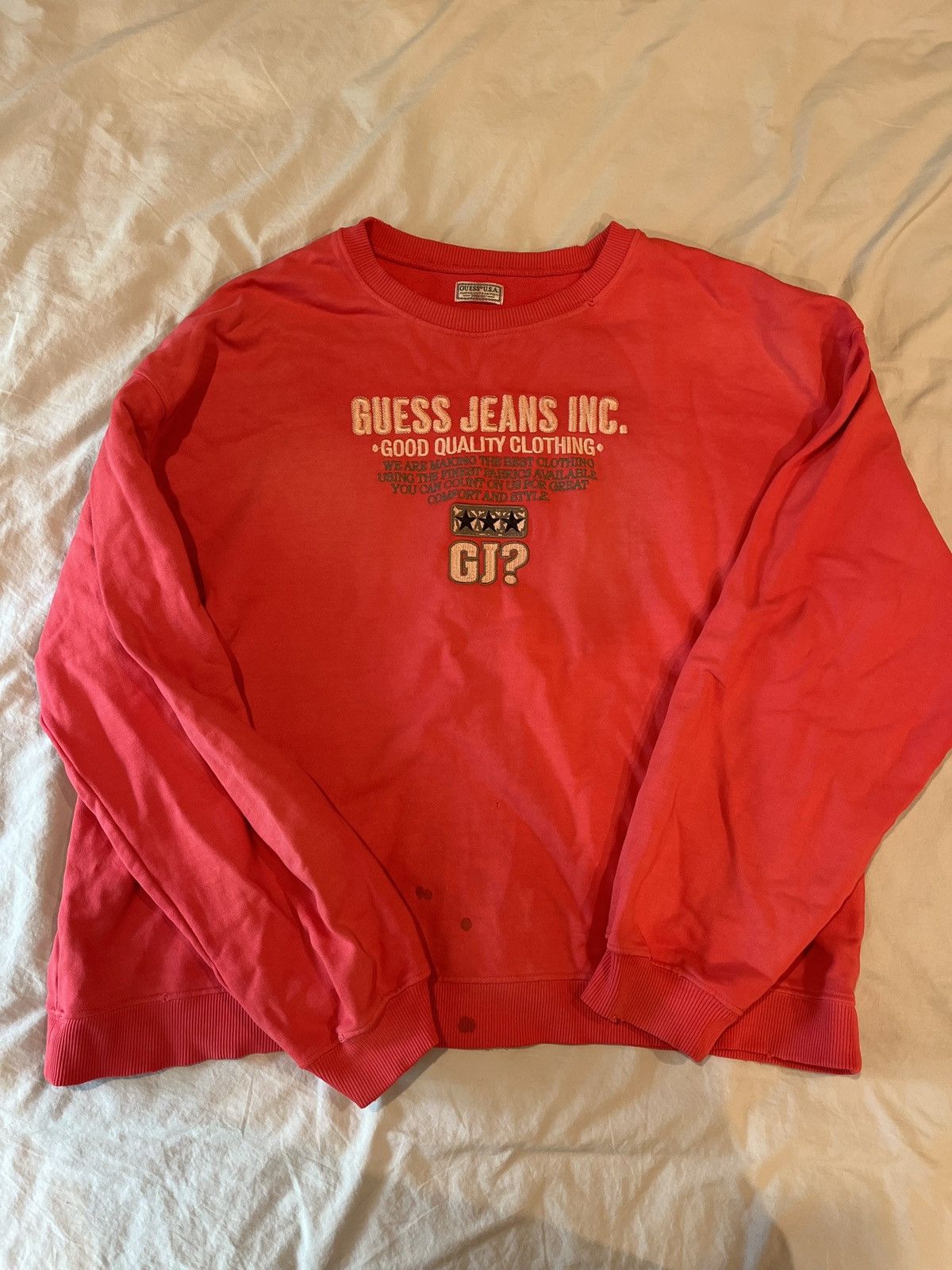Guess Vintage Guess Jeans Inc. Sweater Size US M / EU 48-50 / 2 - 1 Thumbnail