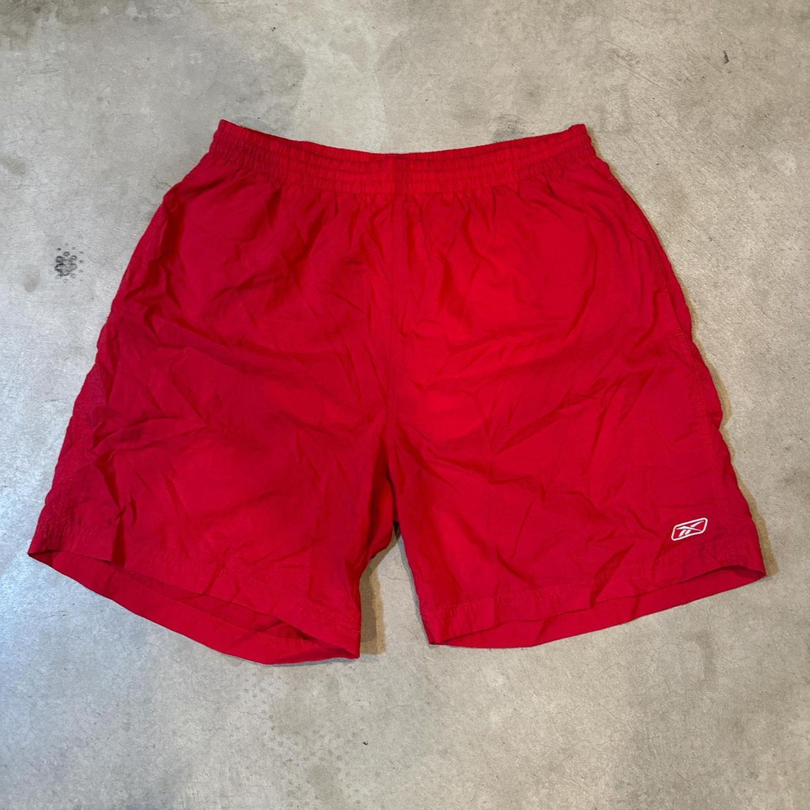 Reebok Vintage Y2K Red Reebok Nylon Shorts Size M Size US 30 / EU 46 - 1 Thumbnail