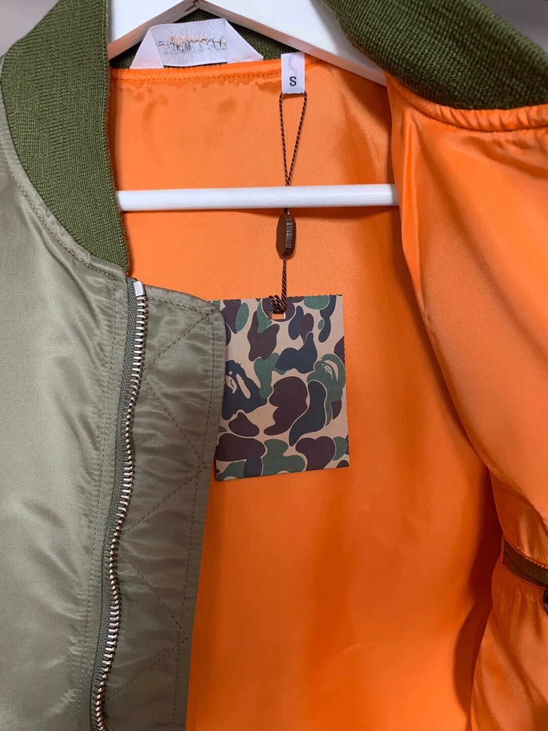 Bape BAPE NIGO Era Flight Jacket S New w/ Accessories Size US S / EU 44-46 / 1 - 5 Thumbnail
