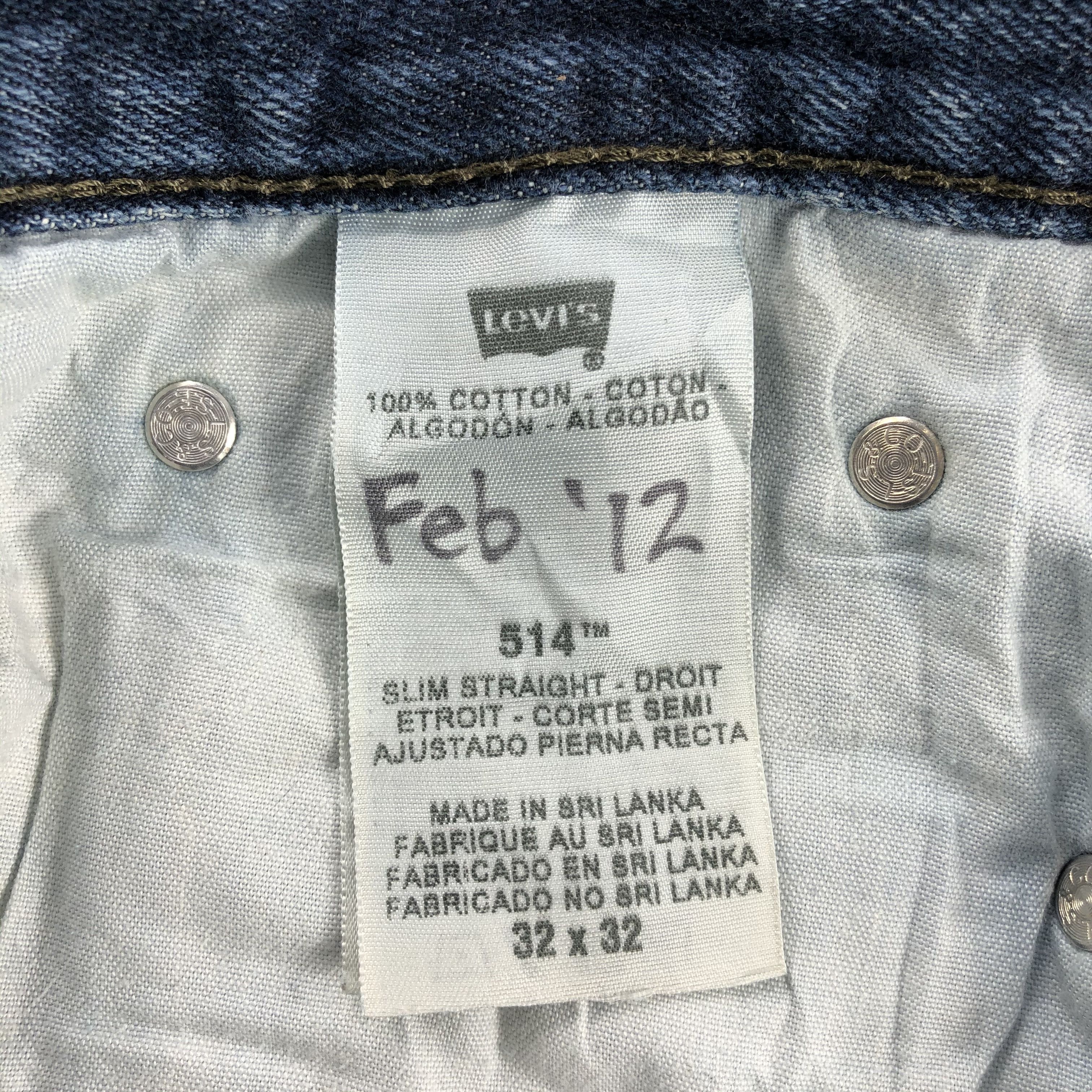 Levi's × Vintage Vintage Levis 514 Jeans-JM1274 Size US 32 / EU 48 - 9 Thumbnail