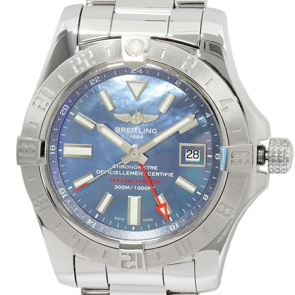 Breitling Breitling Breitling Avenger II GMT Stainless Steel Metal Automatic A32390 DUTY FREE for USA Size ONE SIZE - 1 Thumbnail