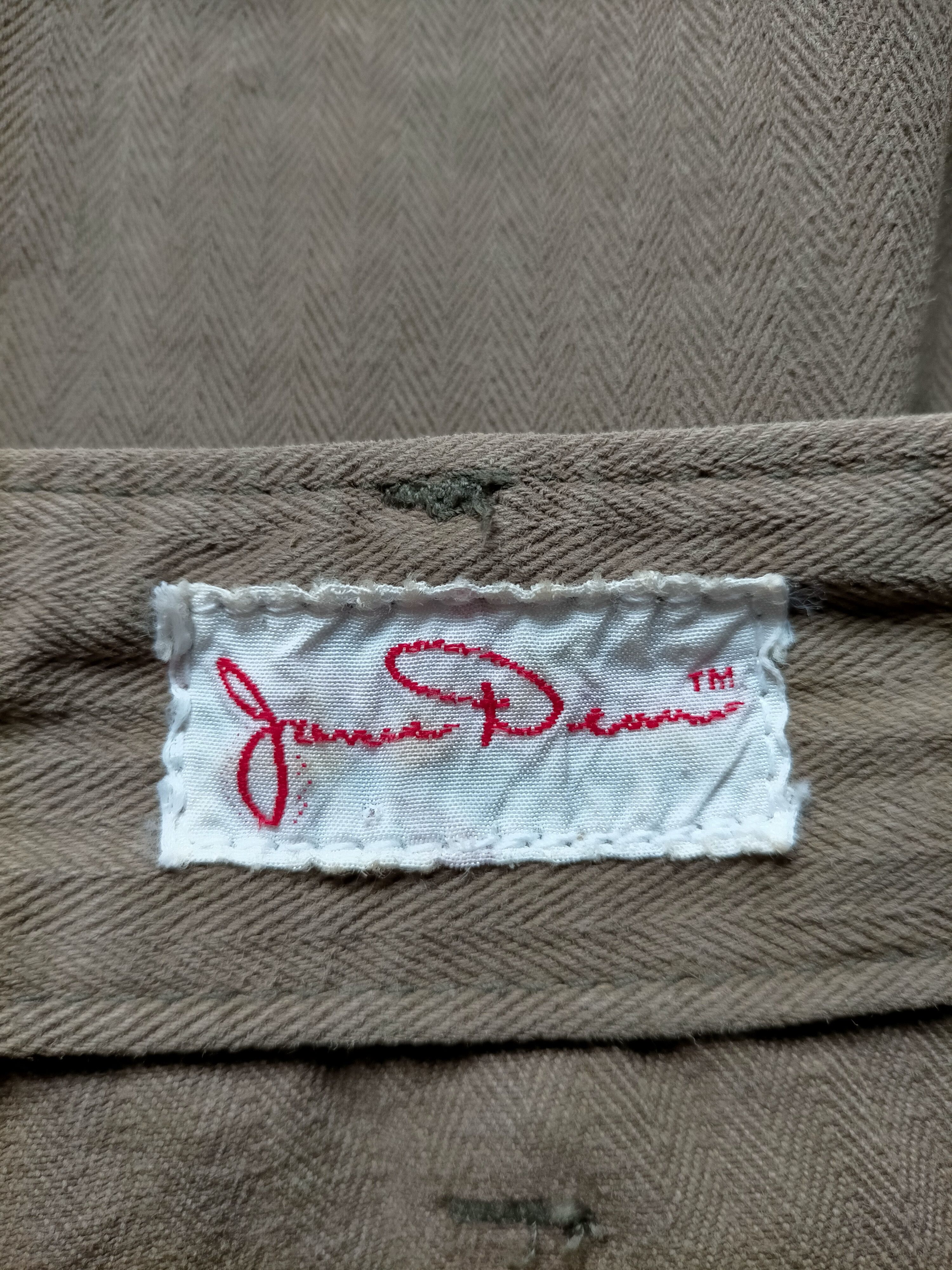 Japanese Brand × Vintage WW2 Army Green 13 Star HBT Trouser Pants Size US 28 / EU 44 - 18 Thumbnail