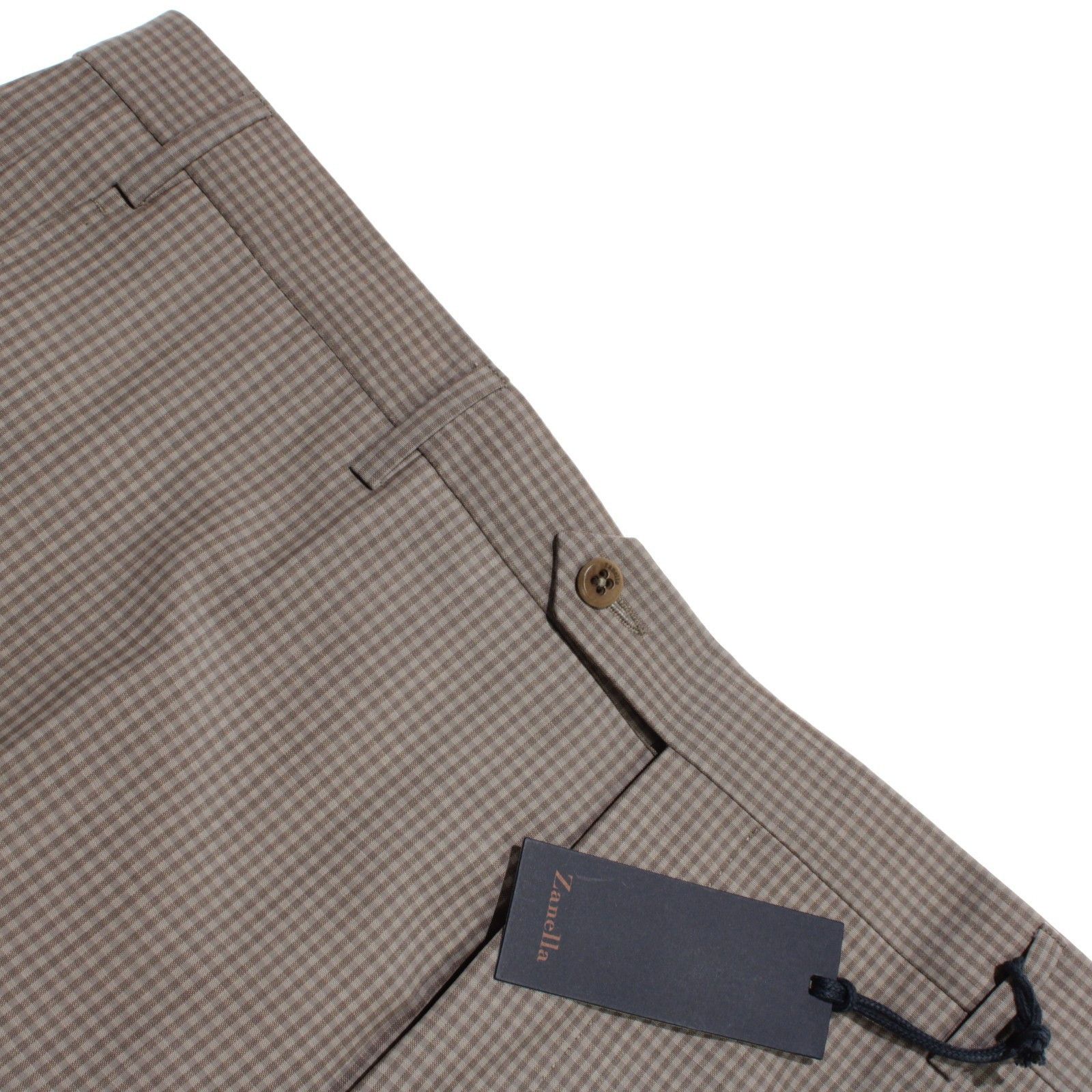 Zanella Zanella New with tags Dress Pants Size 40 US In Brown Size US 40 / EU 56 - 1 Thumbnail