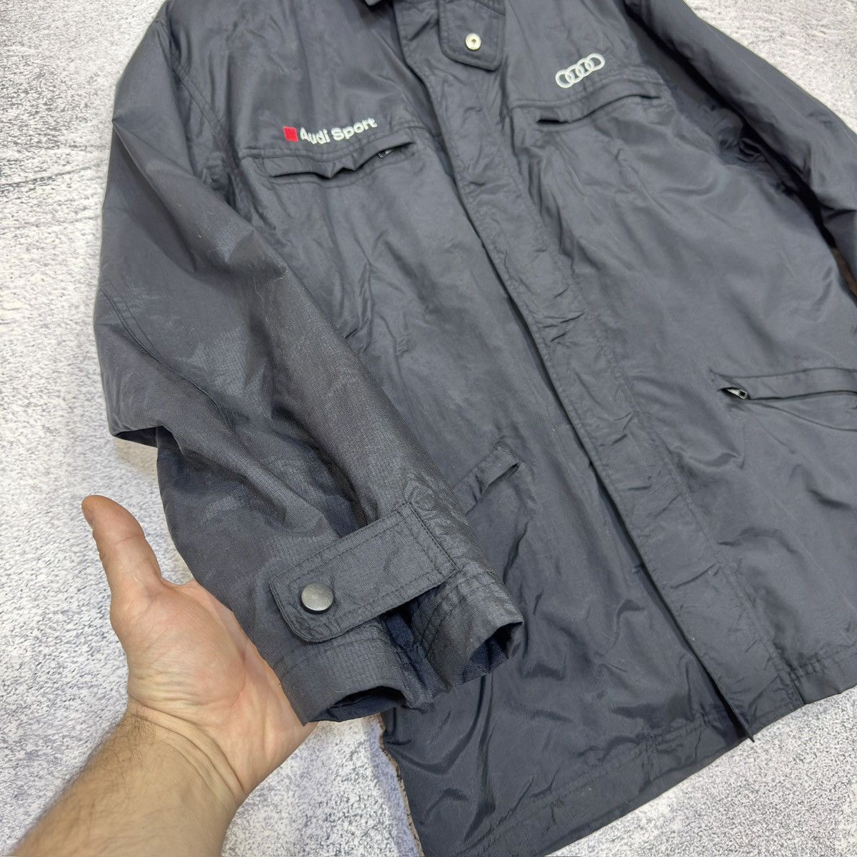 Audi Audi Sport Ripstop Nylon Light Jacket L size Size US L / EU 52-54 / 3 - 5 Thumbnail