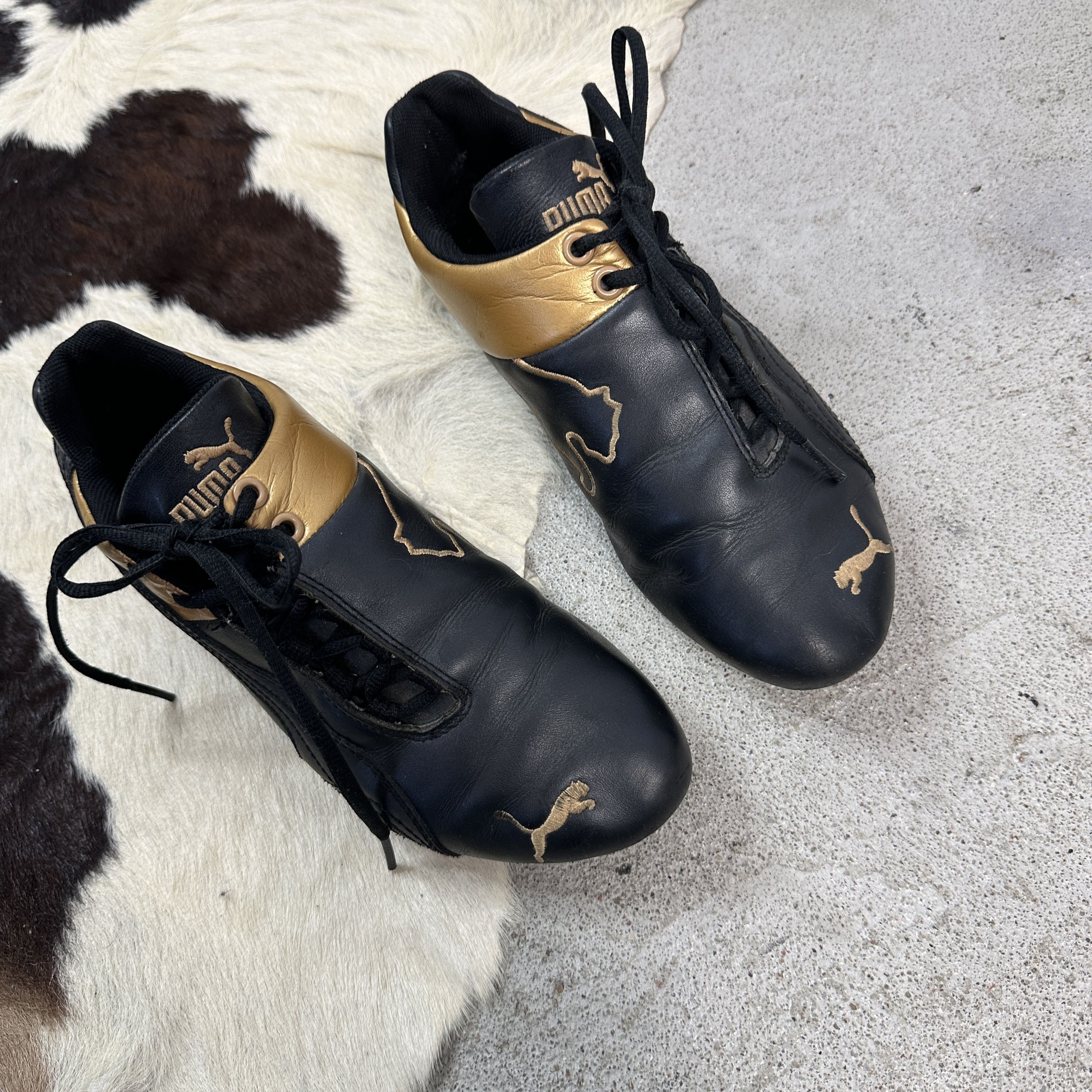 Puma × Vintage Vintage 00s Puma Speedcat Leather Shoes Size US 7 / EU 40 - 2 Thumbnail