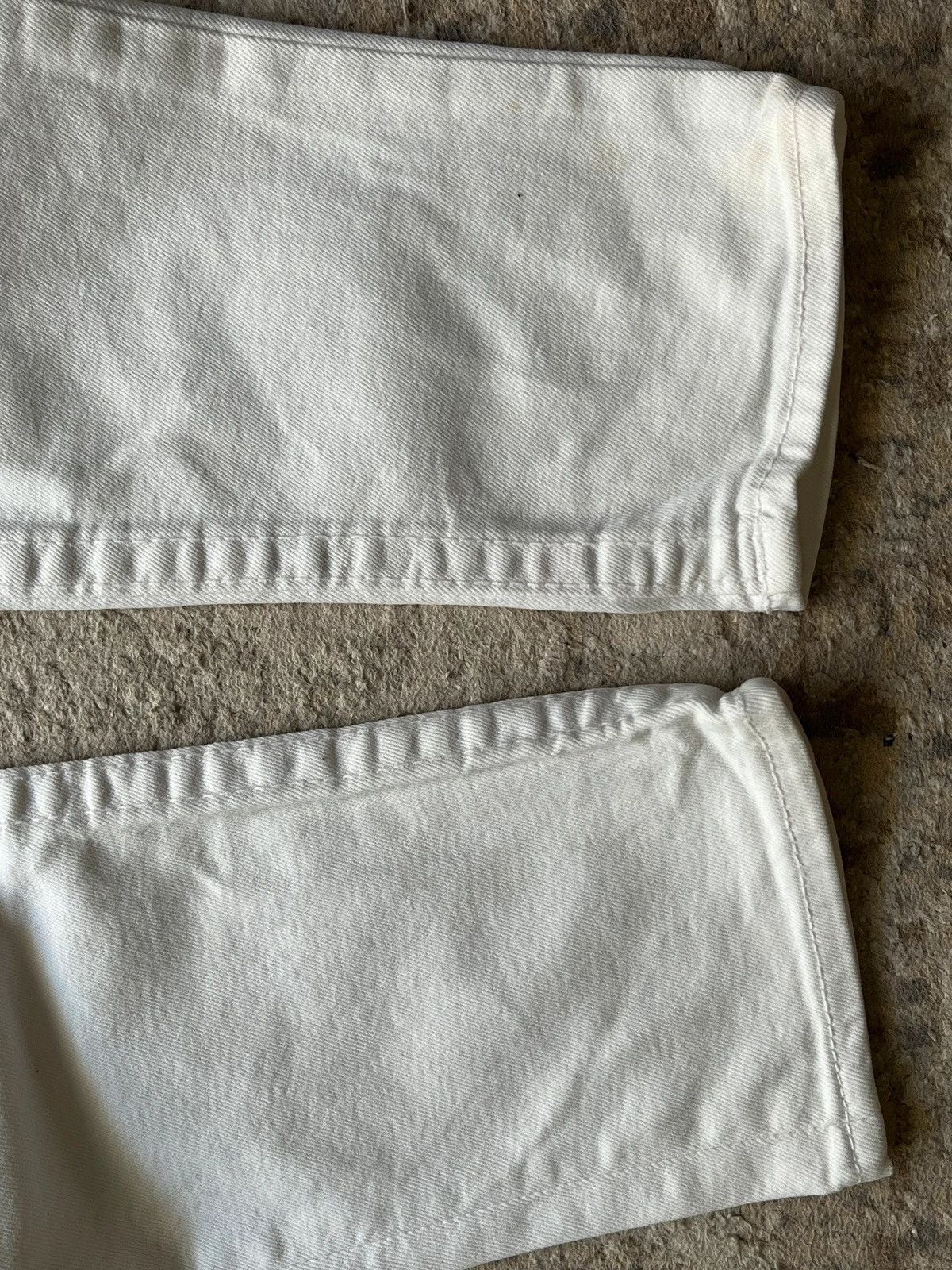 True Religion True Religion Casey Made in USA Y2K 2000s Slim Fit White Size 24" / US 00 / IT 34 - 12 Thumbnail
