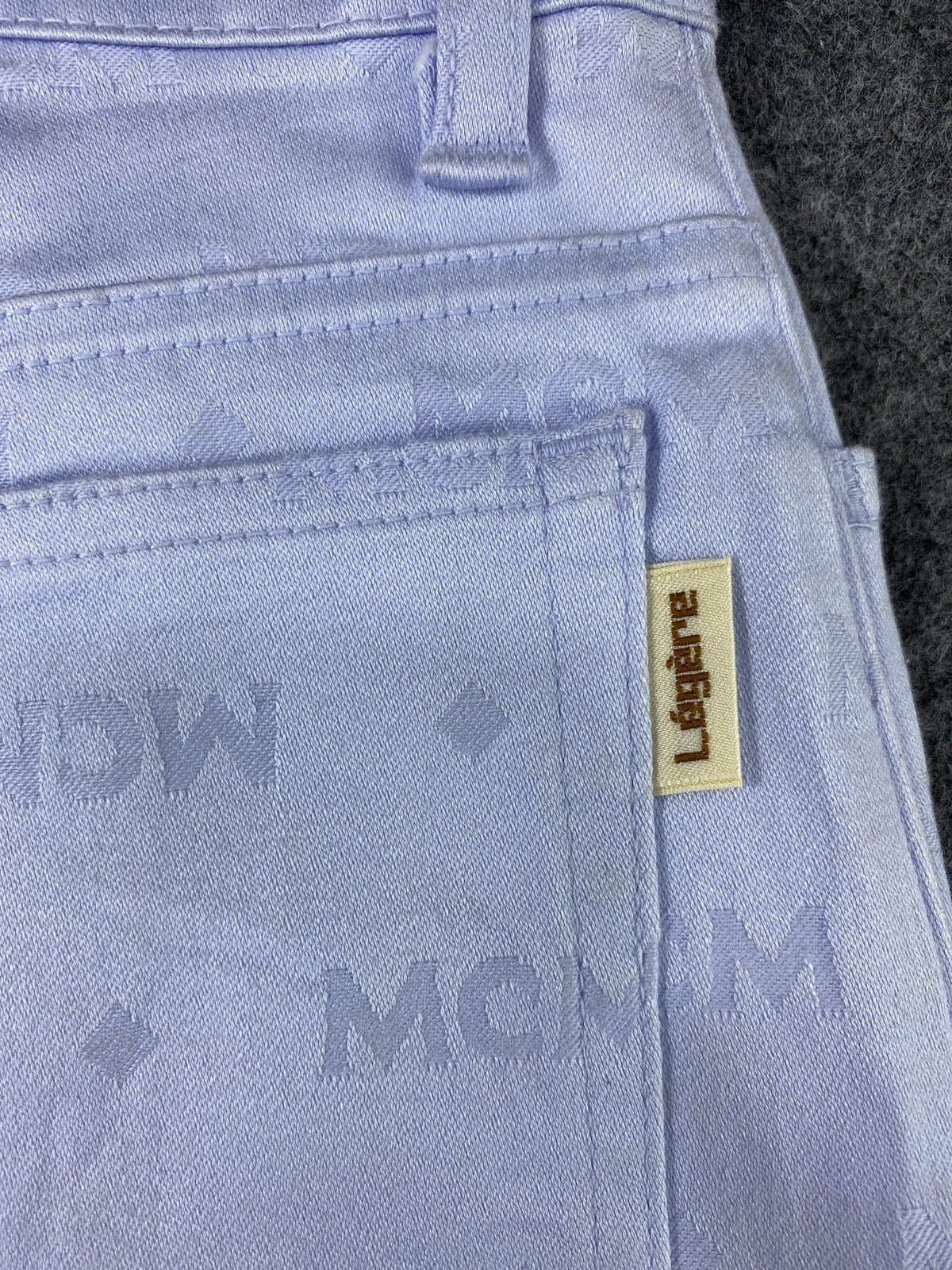 Jean × MCM × Vintage Vintage MCM Monogram Jeans - J1094 Size 25" / US 0 / IT 36 - 11 Thumbnail