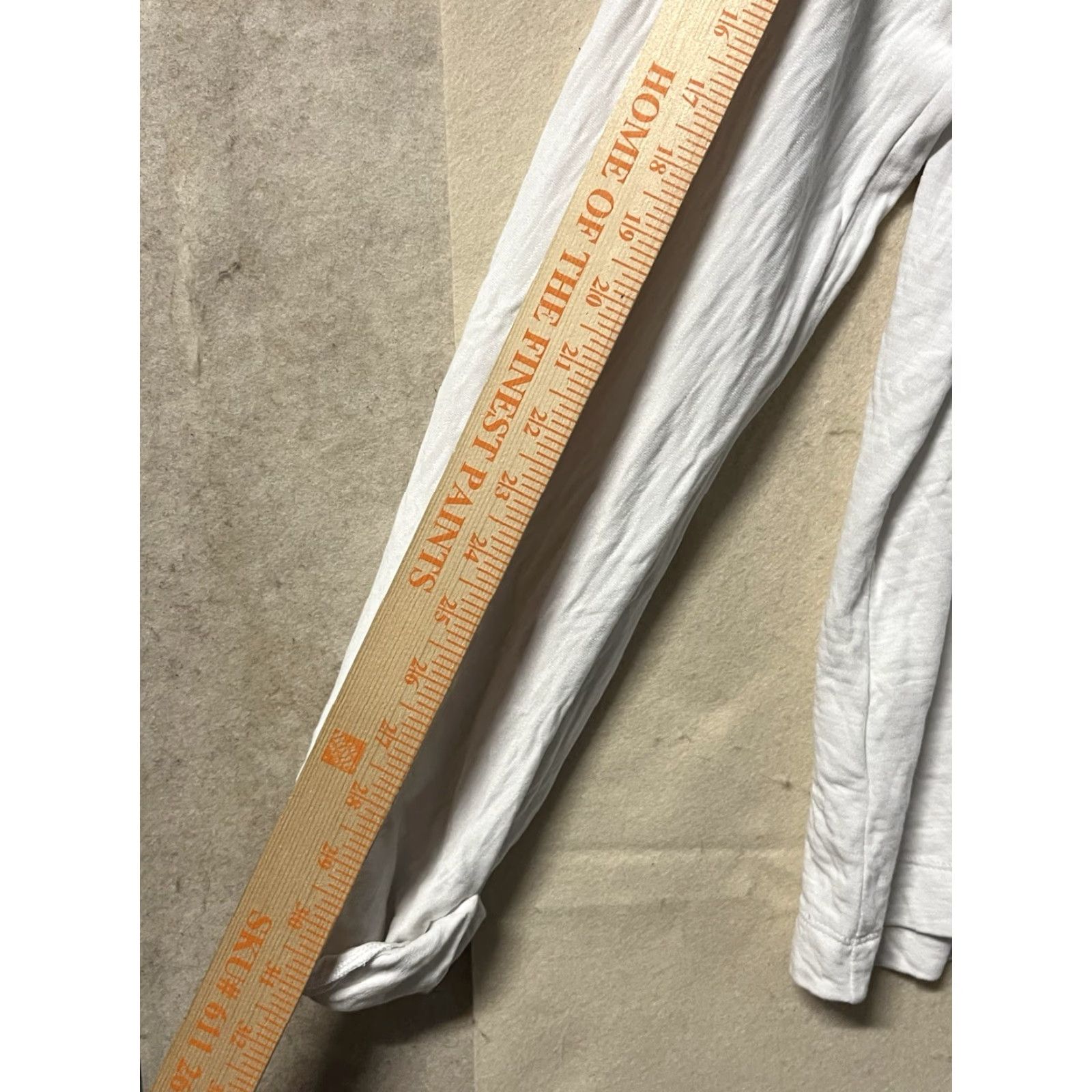 Vintage Caslon White Long Sleeve Tshirt 2XL Crew Neck Pullover Knit T-Shirt Women Basic Size XXL / US 16-18 / IT 52-54 - 5 Thumbnail