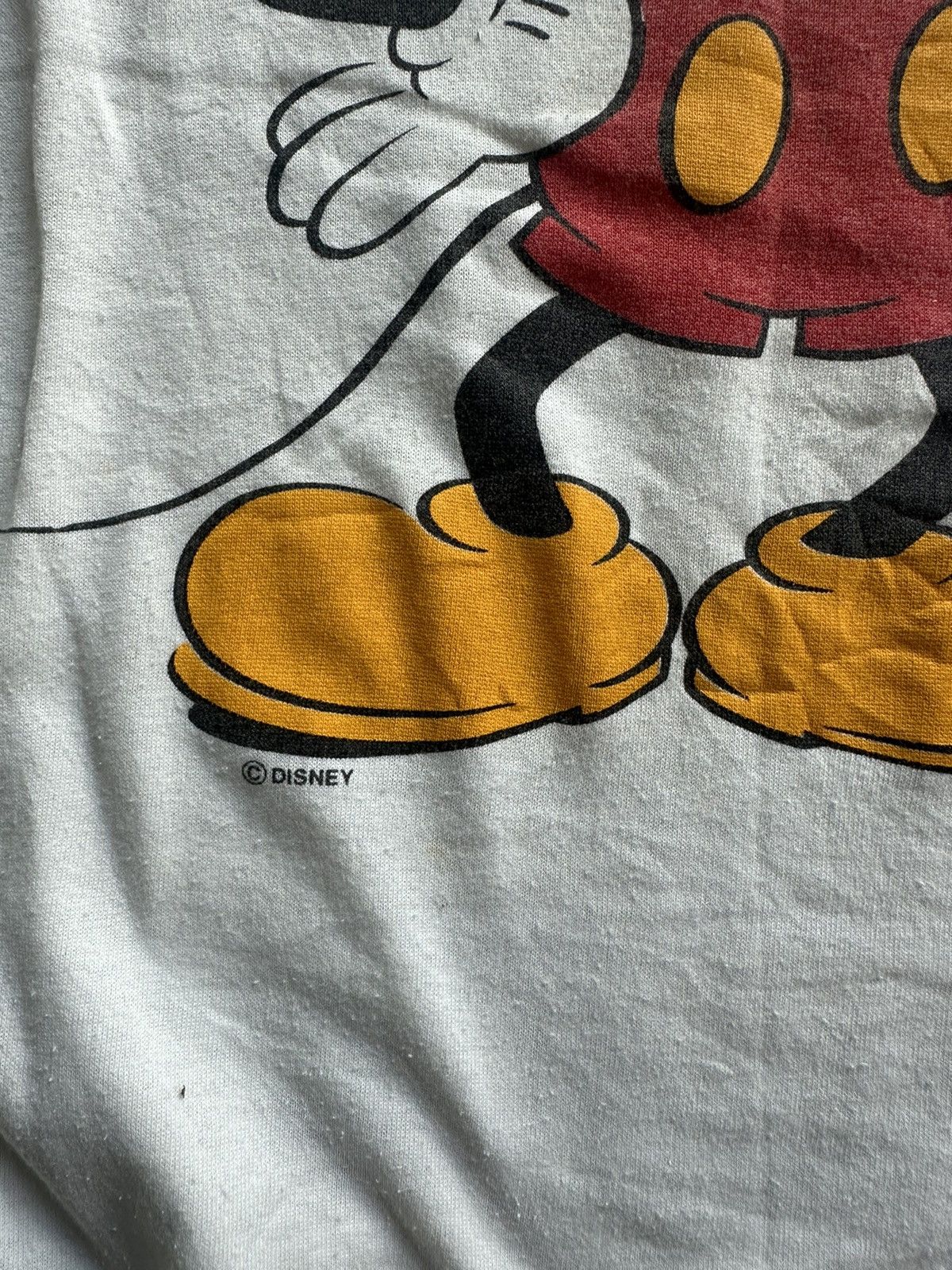 Mickey Mouse × Vintage VINTAGE MICKEY RINGER Size US L / EU 52-54 / 3 - 6 Thumbnail