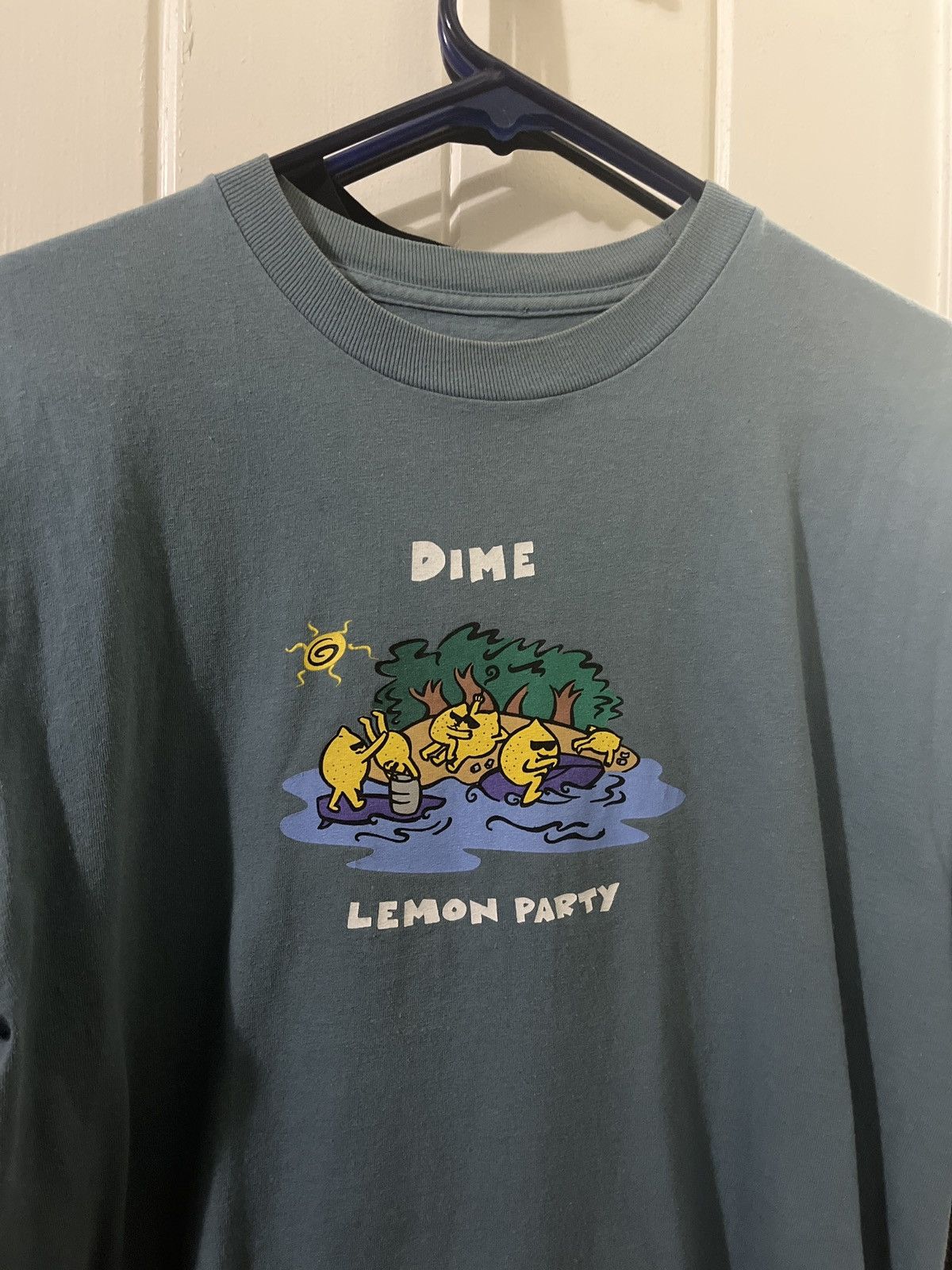 Dime Dime lemon party tee Size US M / EU 48-50 / 2 - 2 Thumbnail